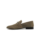 Mocassino Camoscio Tortora Lux - FLAG STORE