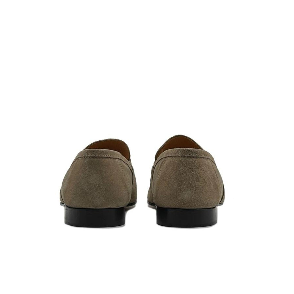 Mocassino Camoscio Tortora Lux - FLAG STORE