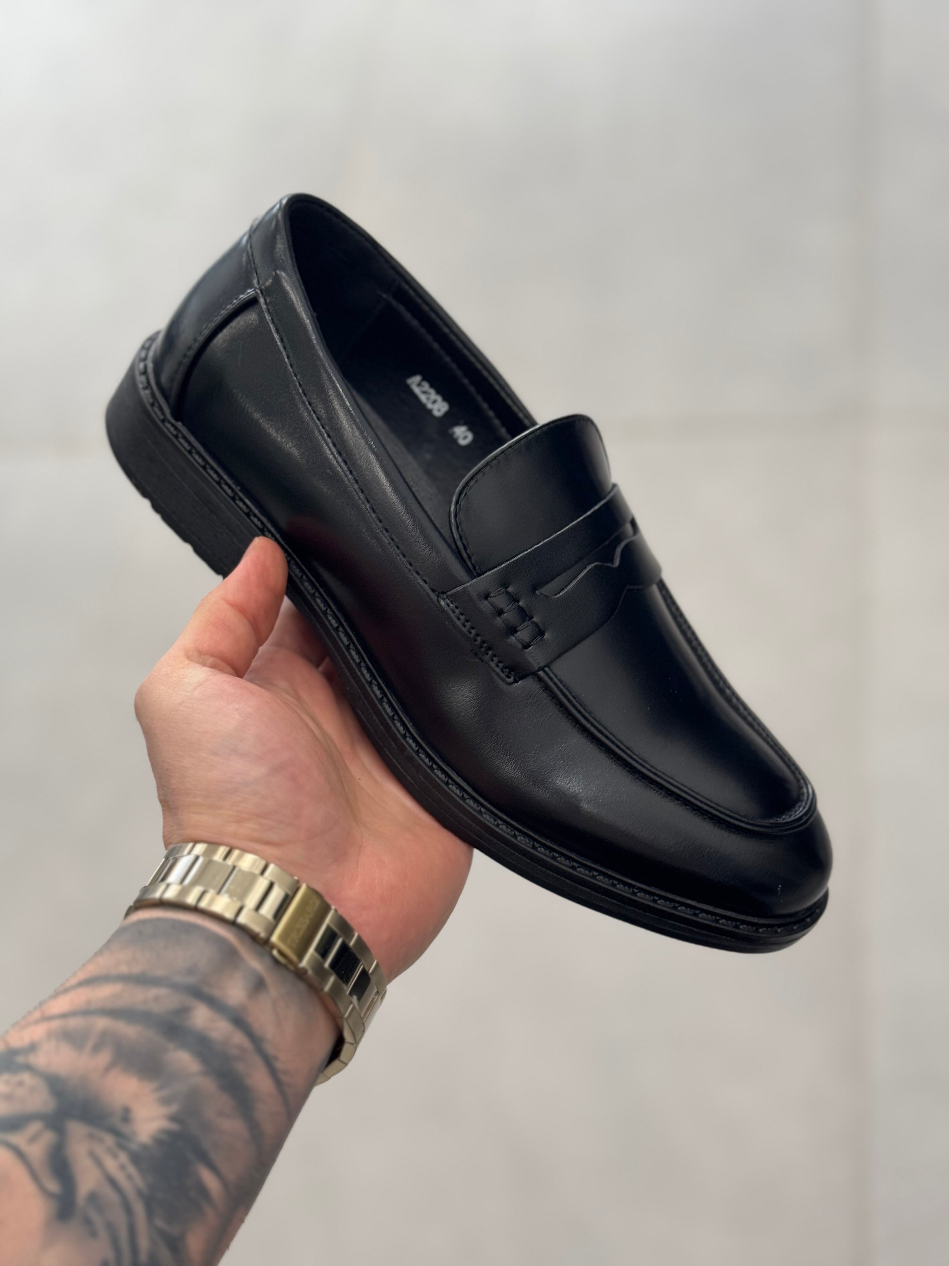 Mocassino College Nero