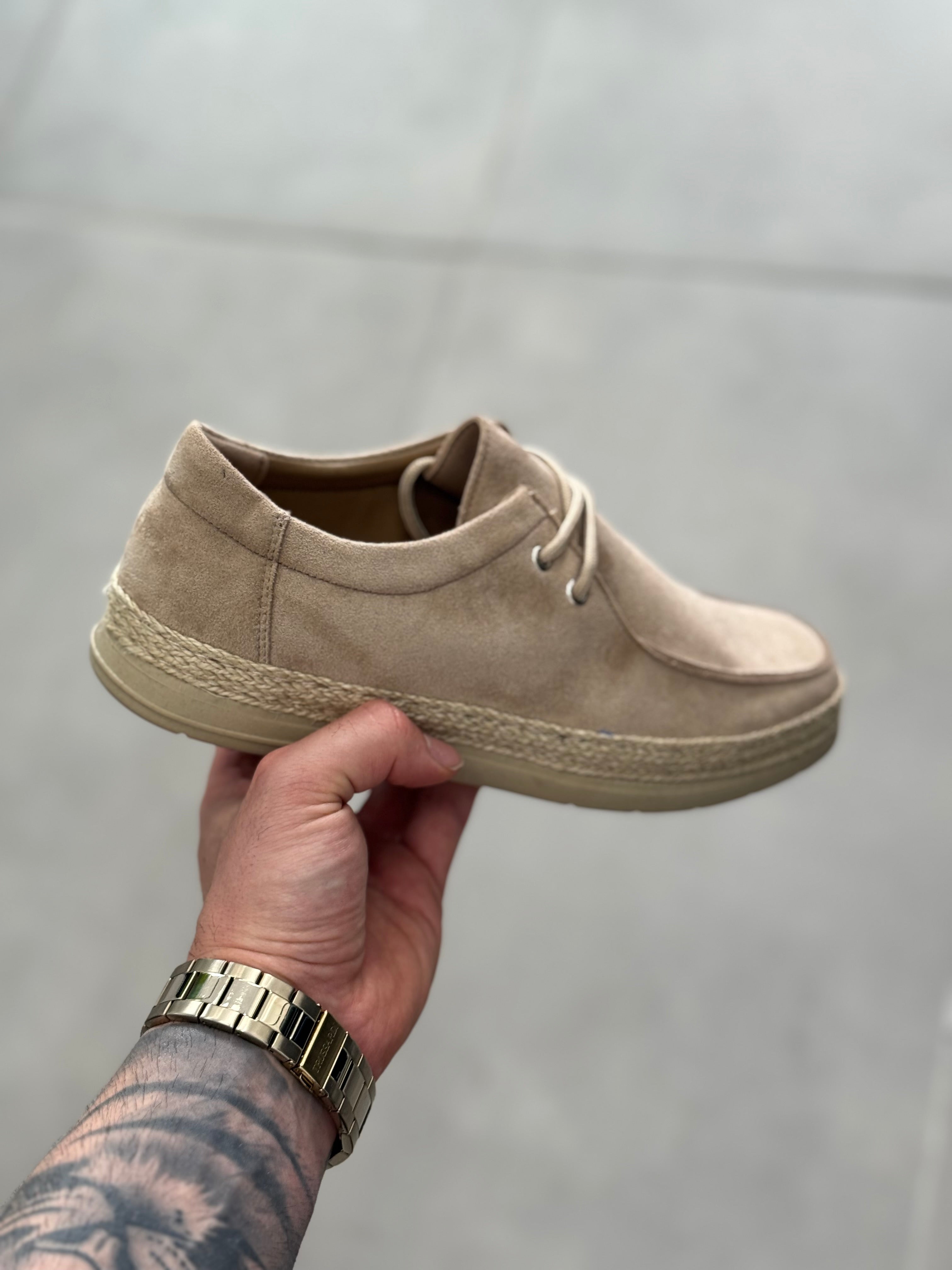 Mocassino Wallabee Beige