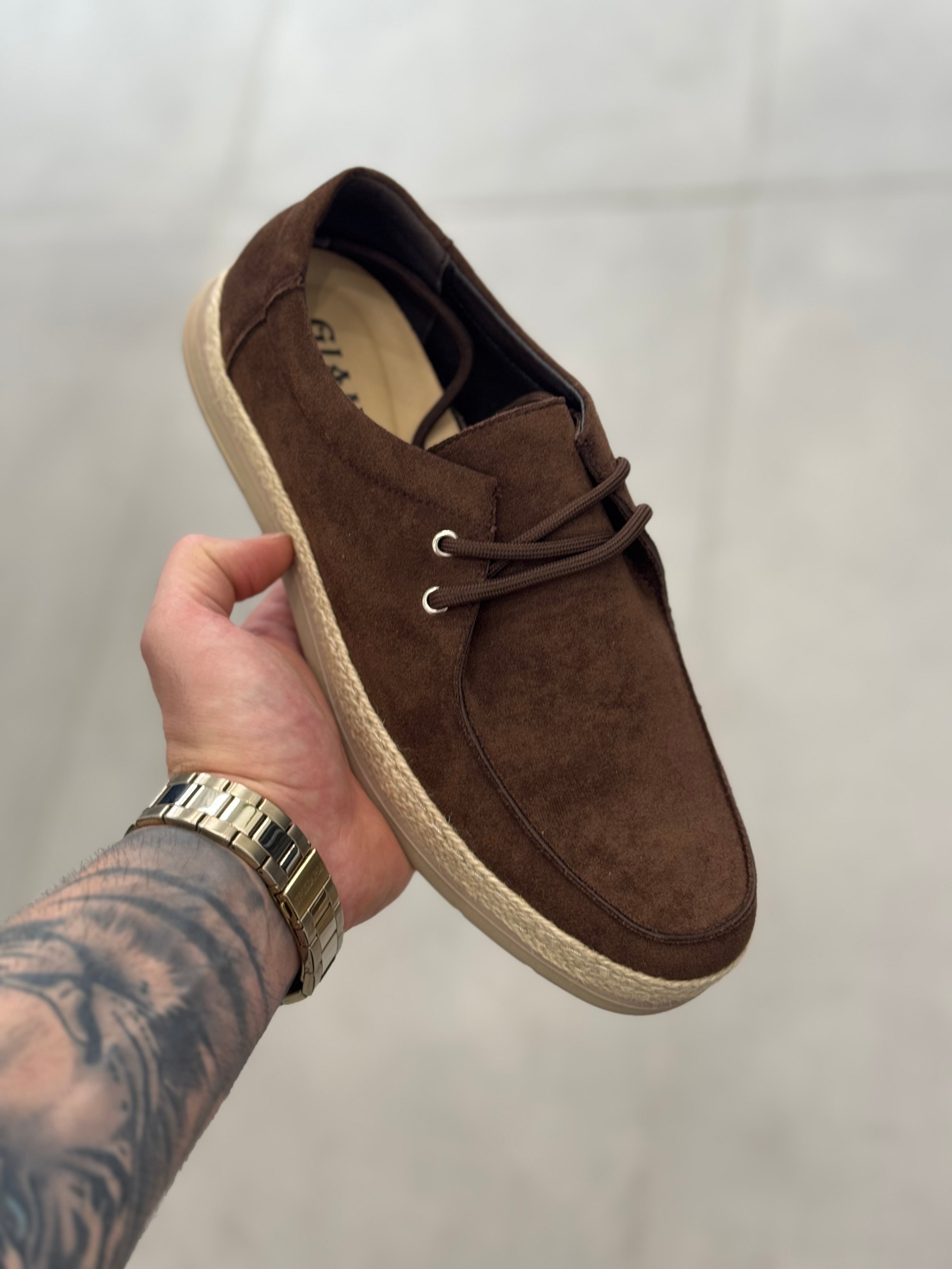 Mocassino Wallabee Cioccolato