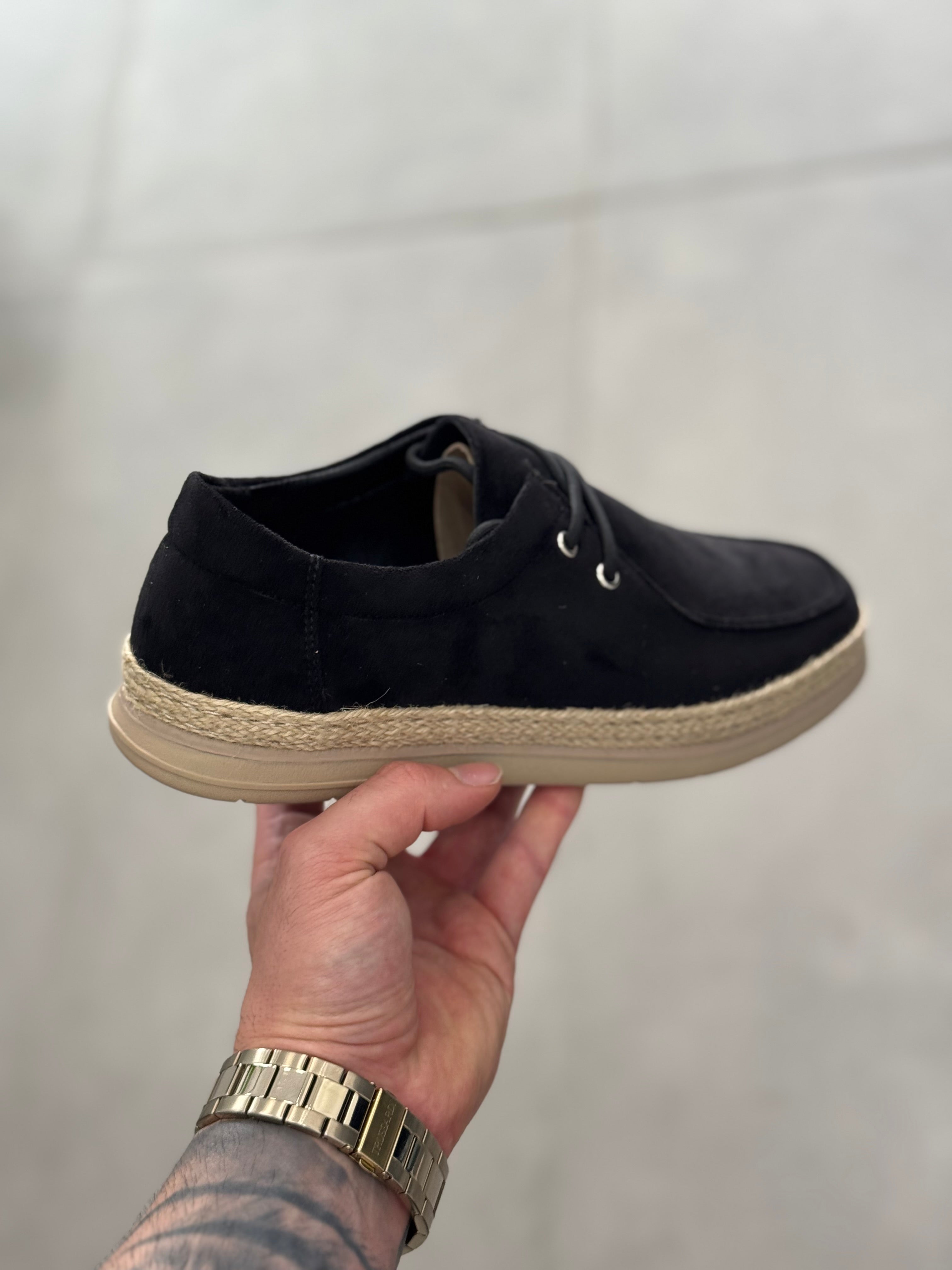Mocassino Wallabee Nero