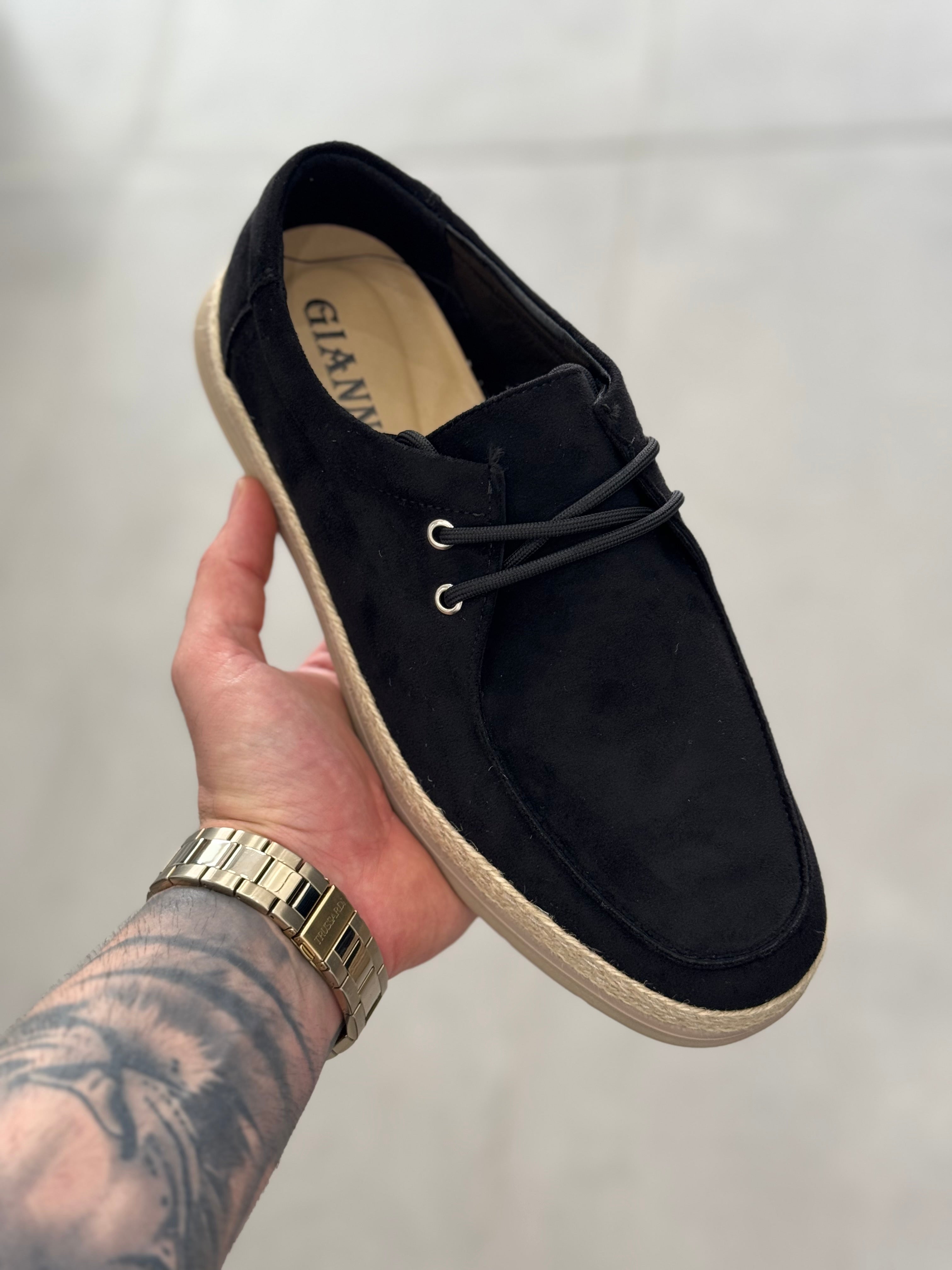 Mocassino Wallabee Nero