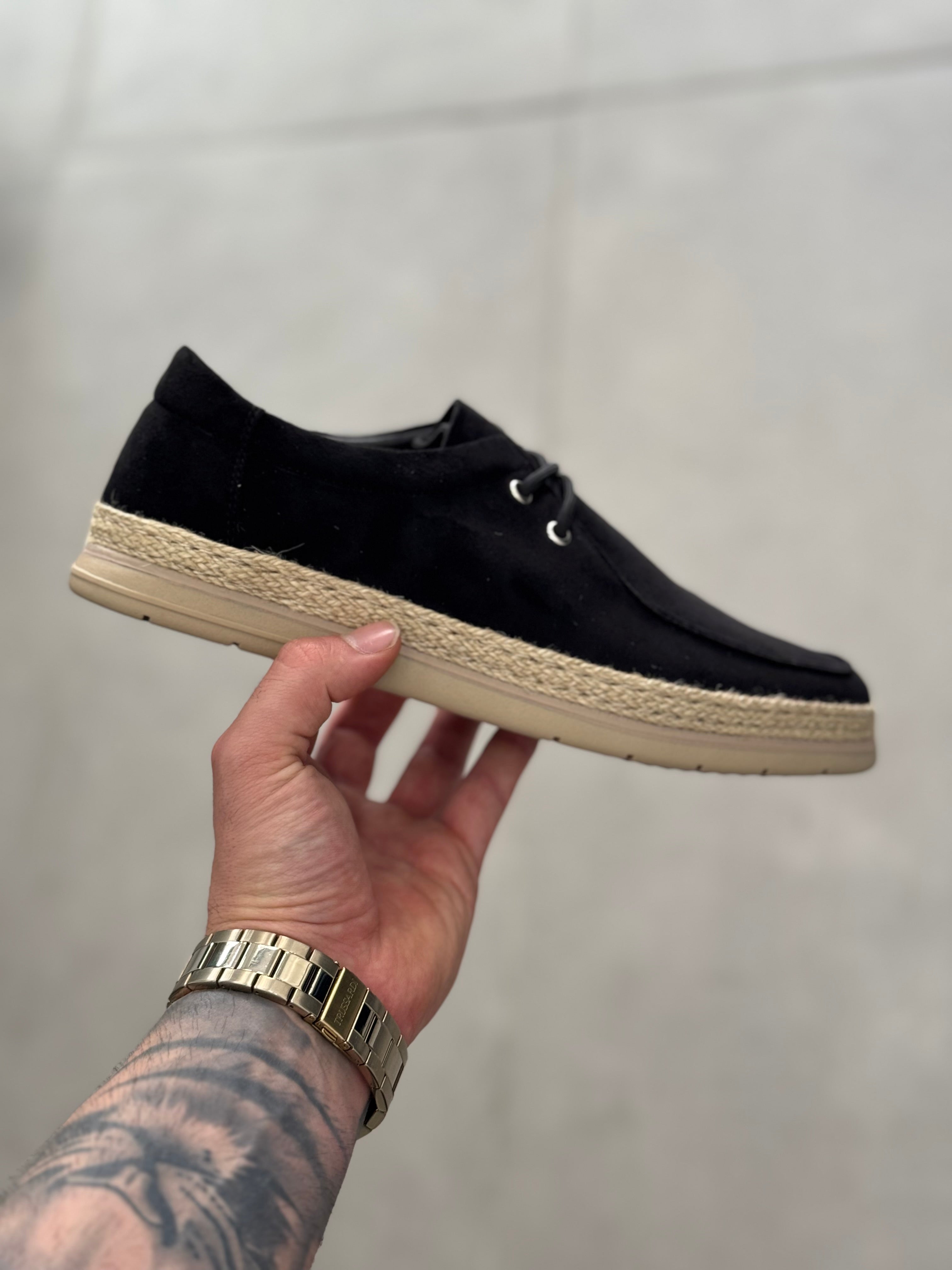 Mocassino Wallabee Nero