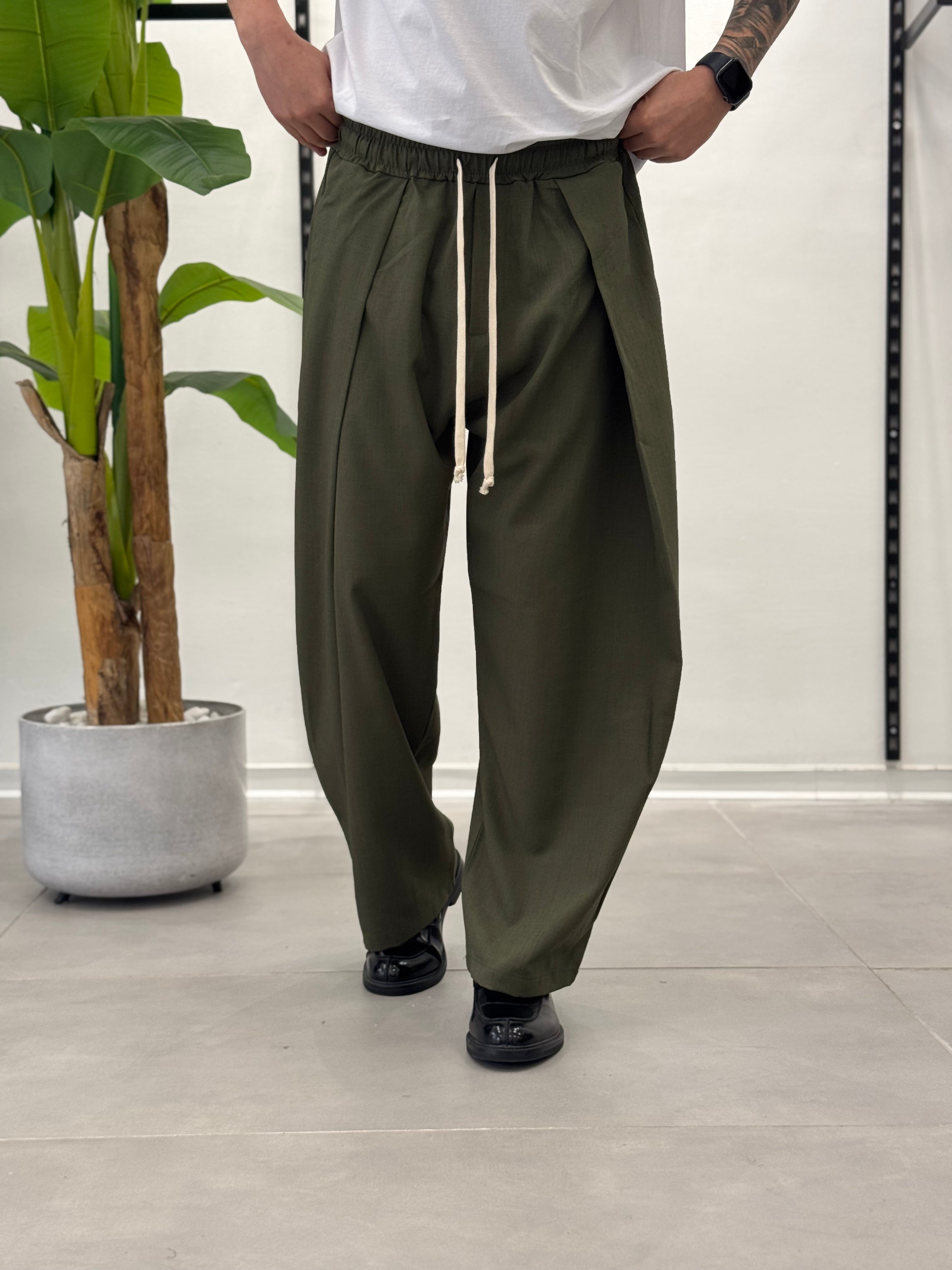 Wide Soho Trousers 