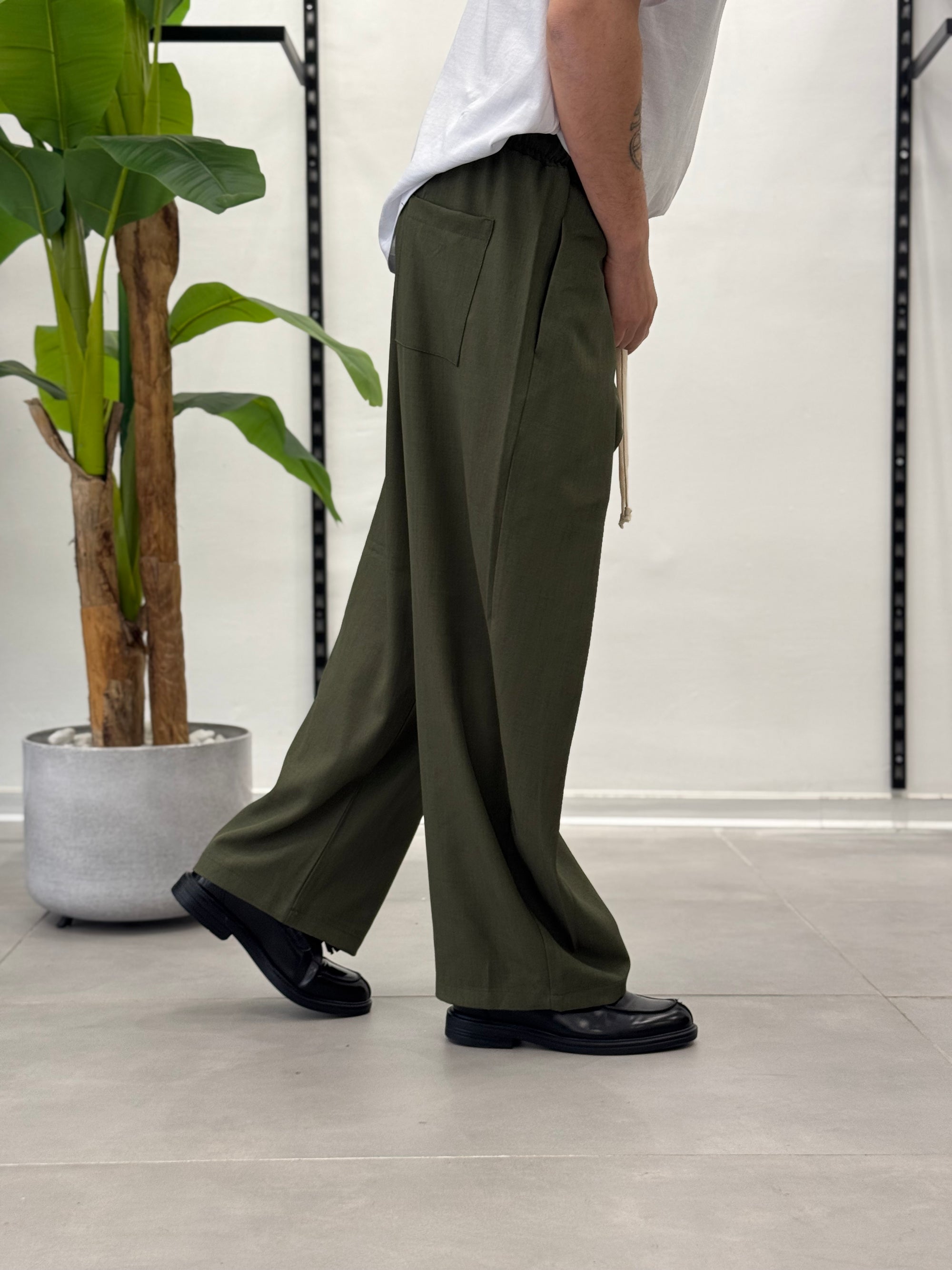 Wide Soho Trousers 