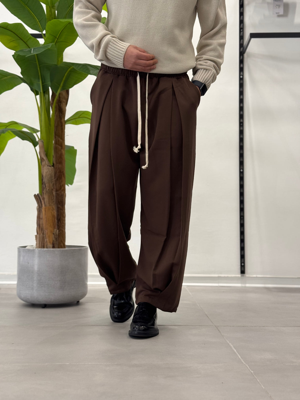Wide Soho Trousers 