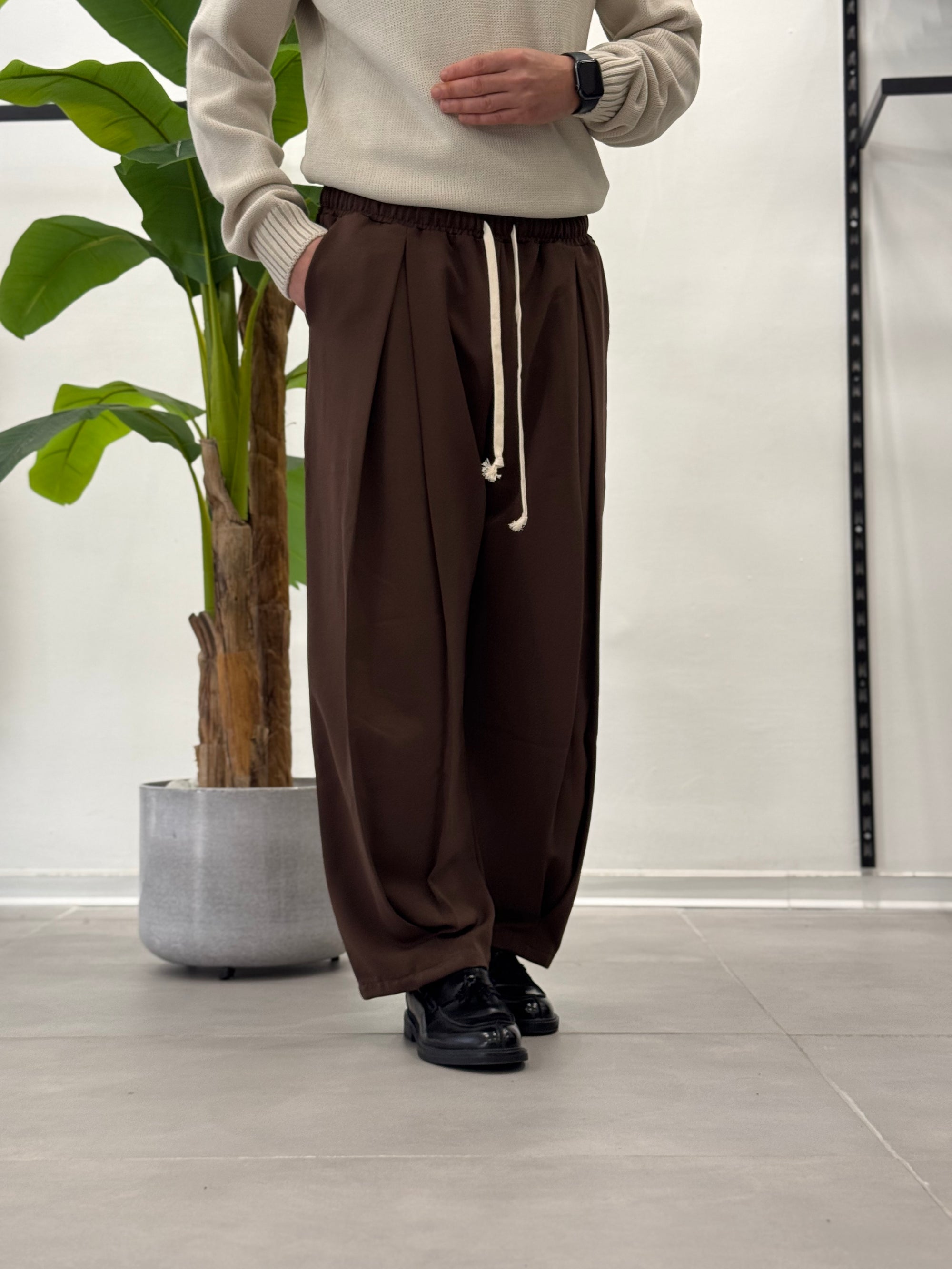 Wide Soho Trousers 