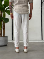 Pantalaccio in Lino Madrid