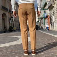 Thumbnail for Pantalone Cammello con Bottone limited - FLAG STORE