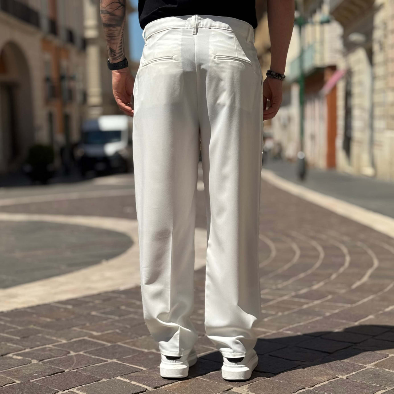 Pantalone Dubai gamba larga - FLAG STORE