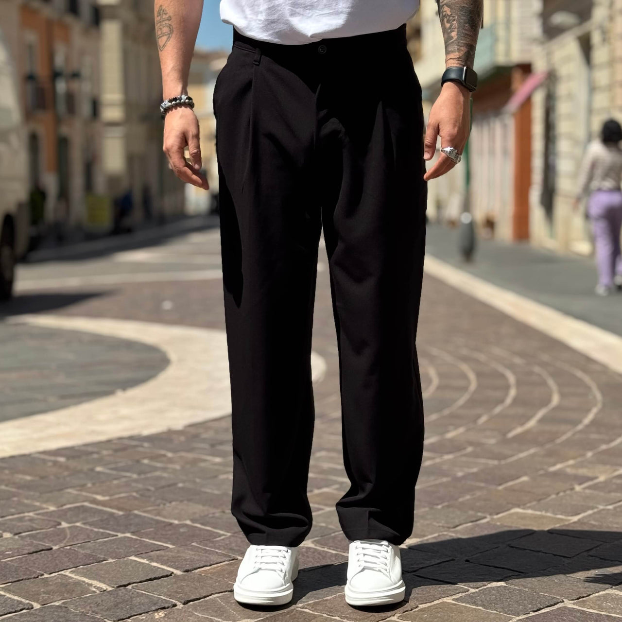 Pantalone Dubai gamba larga - FLAG STORE