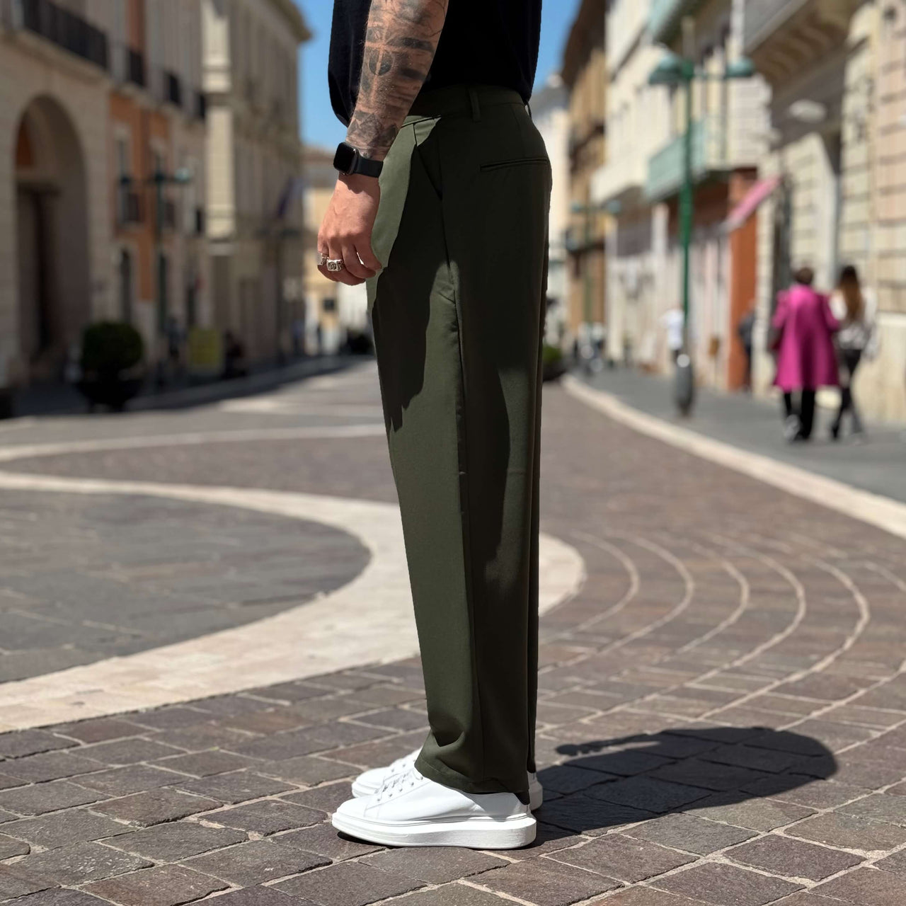 Pantalone Dubai gamba larga - FLAG STORE