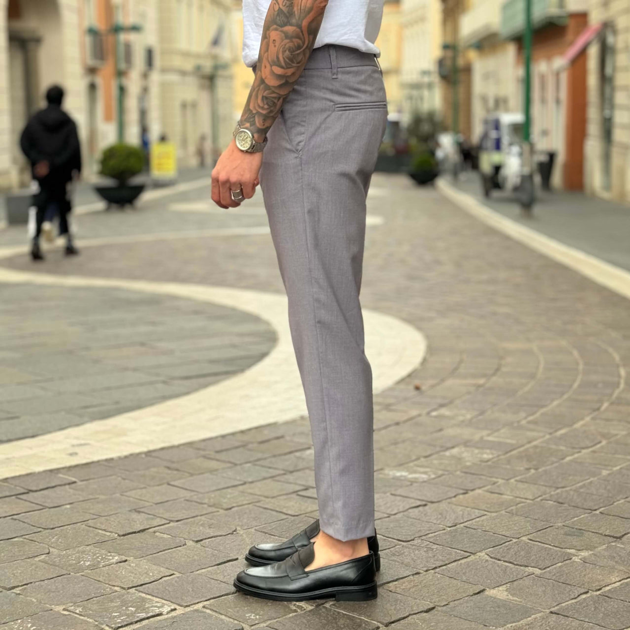 Pantalone Grigio Capri - FLAG STORE