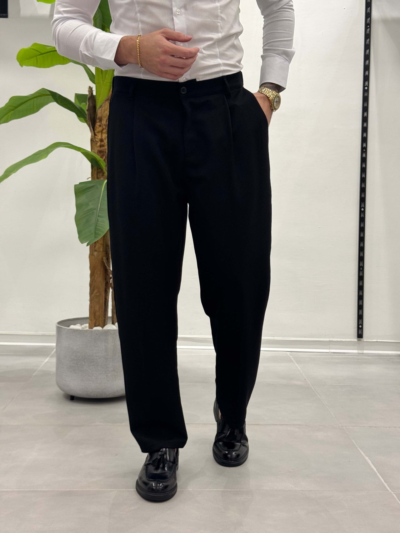 Pantalone Lisbona - Nero