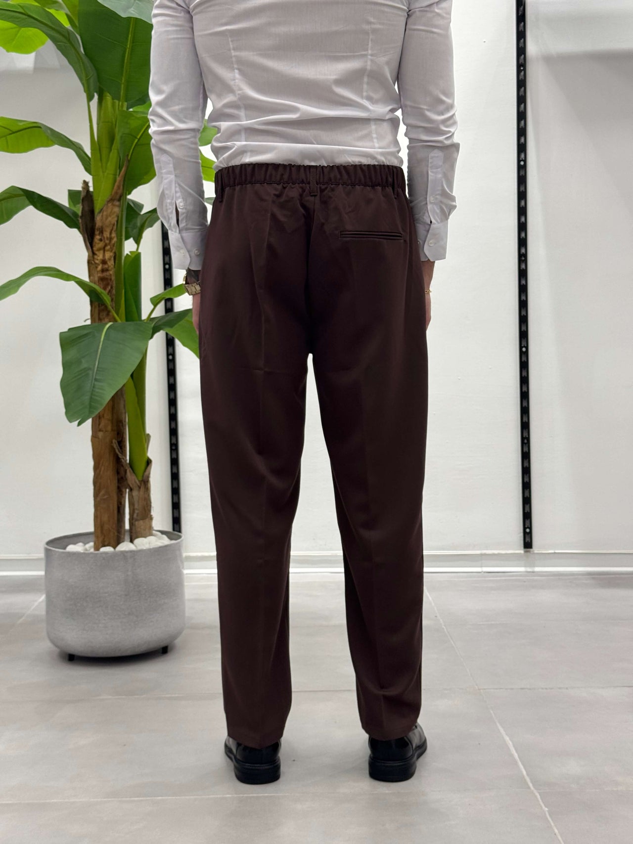 Pantalone Lisbona - Cioccolato