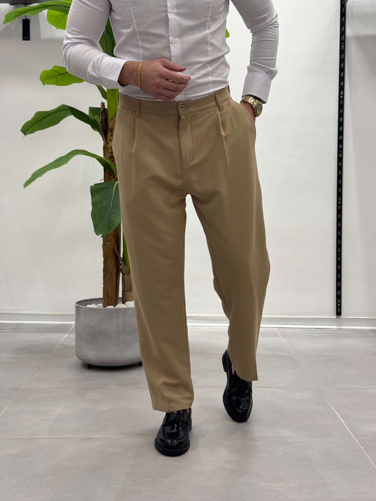 Pantalone Lisbona - Beige