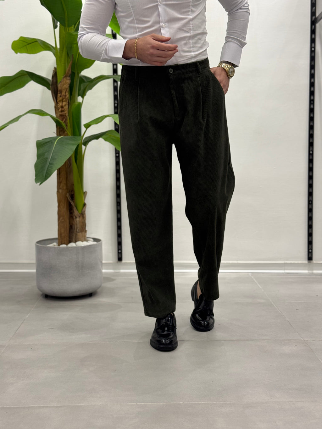Lisbon Velvet Trousers 