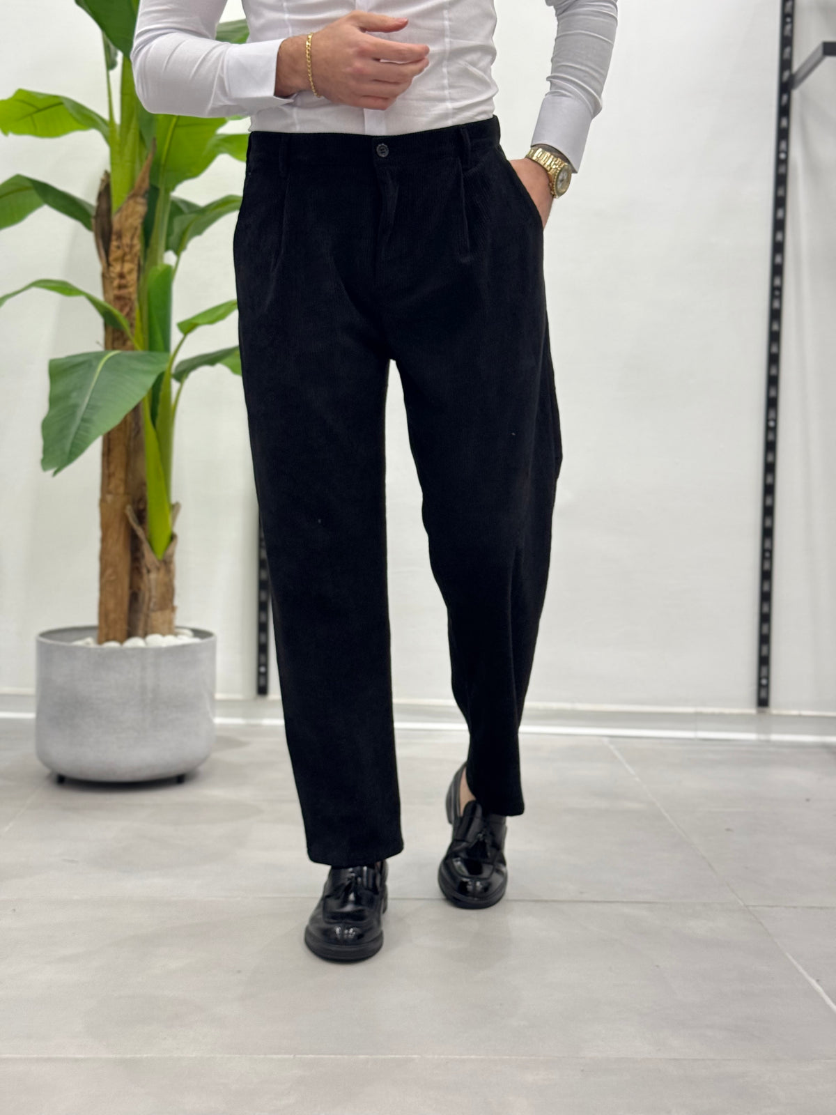 Lisbon Velvet Trousers 