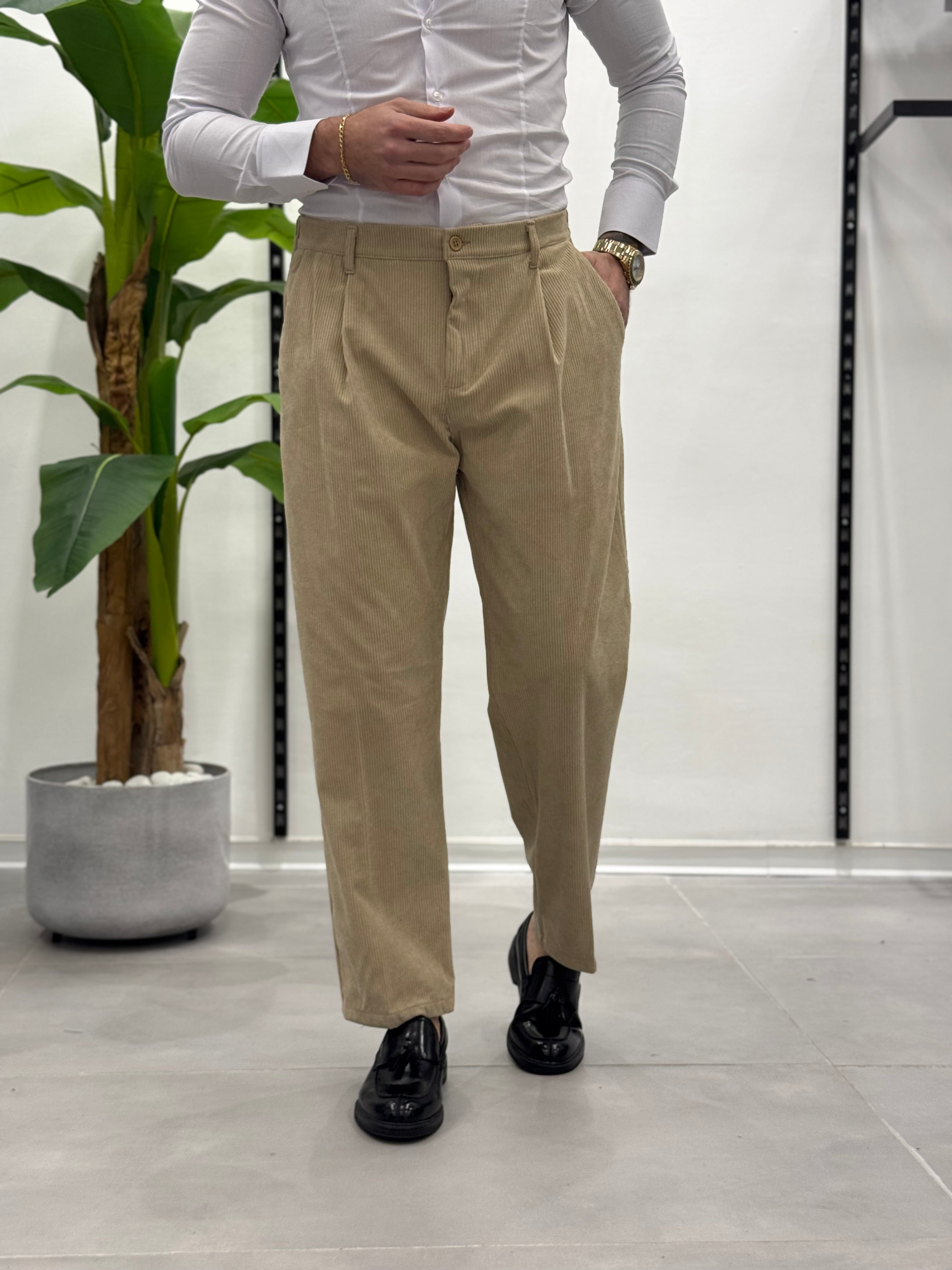 Pantalone Lisbona Velluto