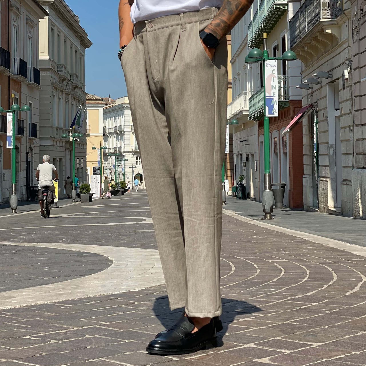 Pantalone Lisbona Gamba Larga