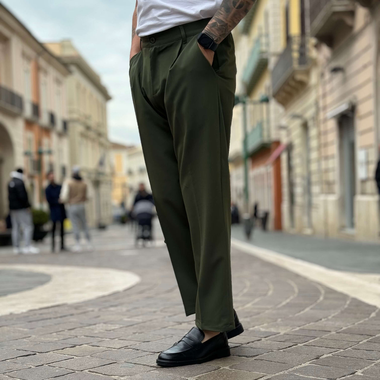 Pantalone Lisbona Gamba Larga