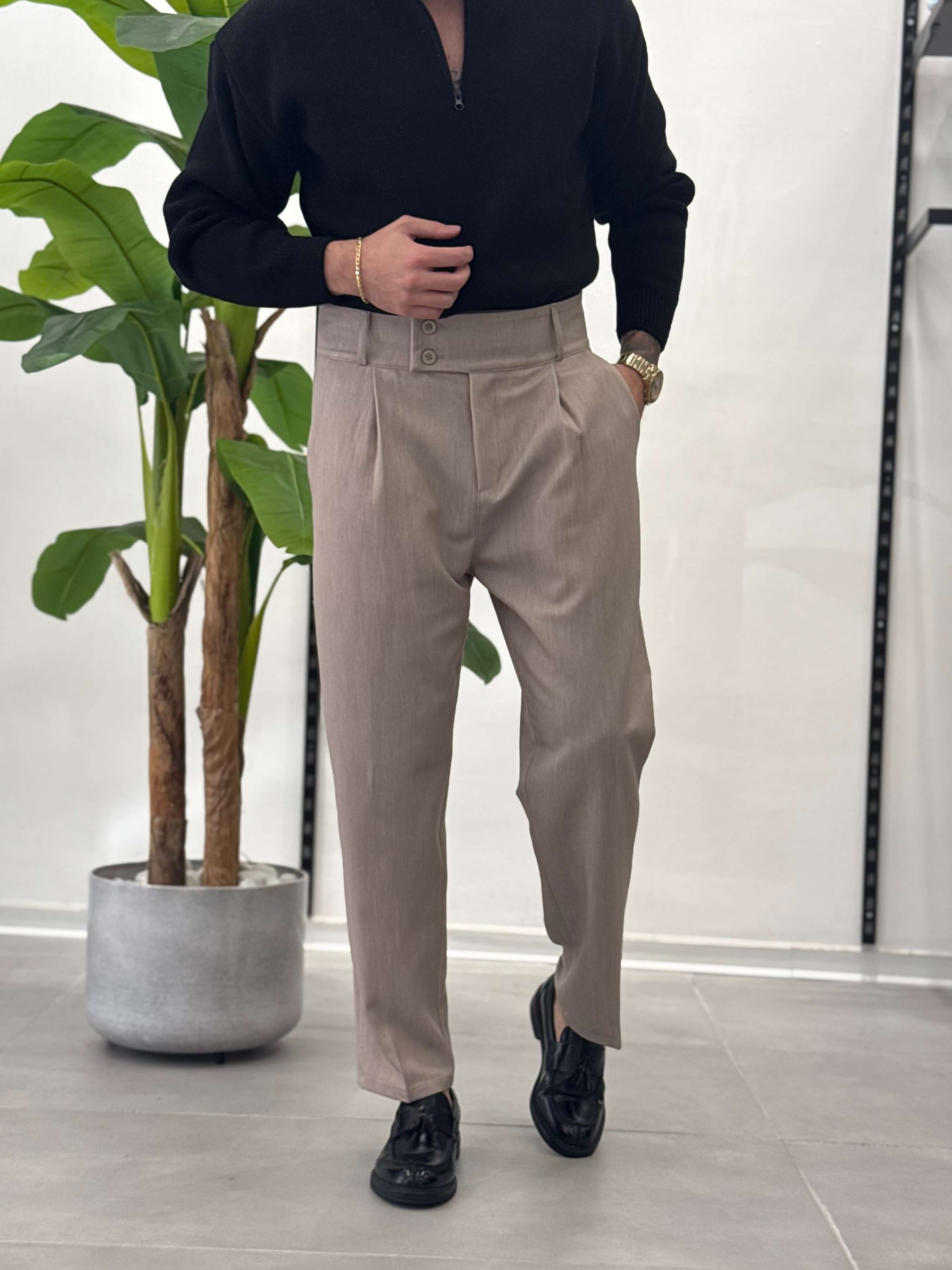 Pantalone Mason - Champagne