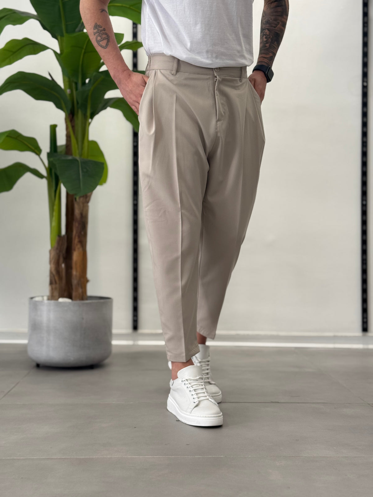 Montecarlo Trousers - Beige 