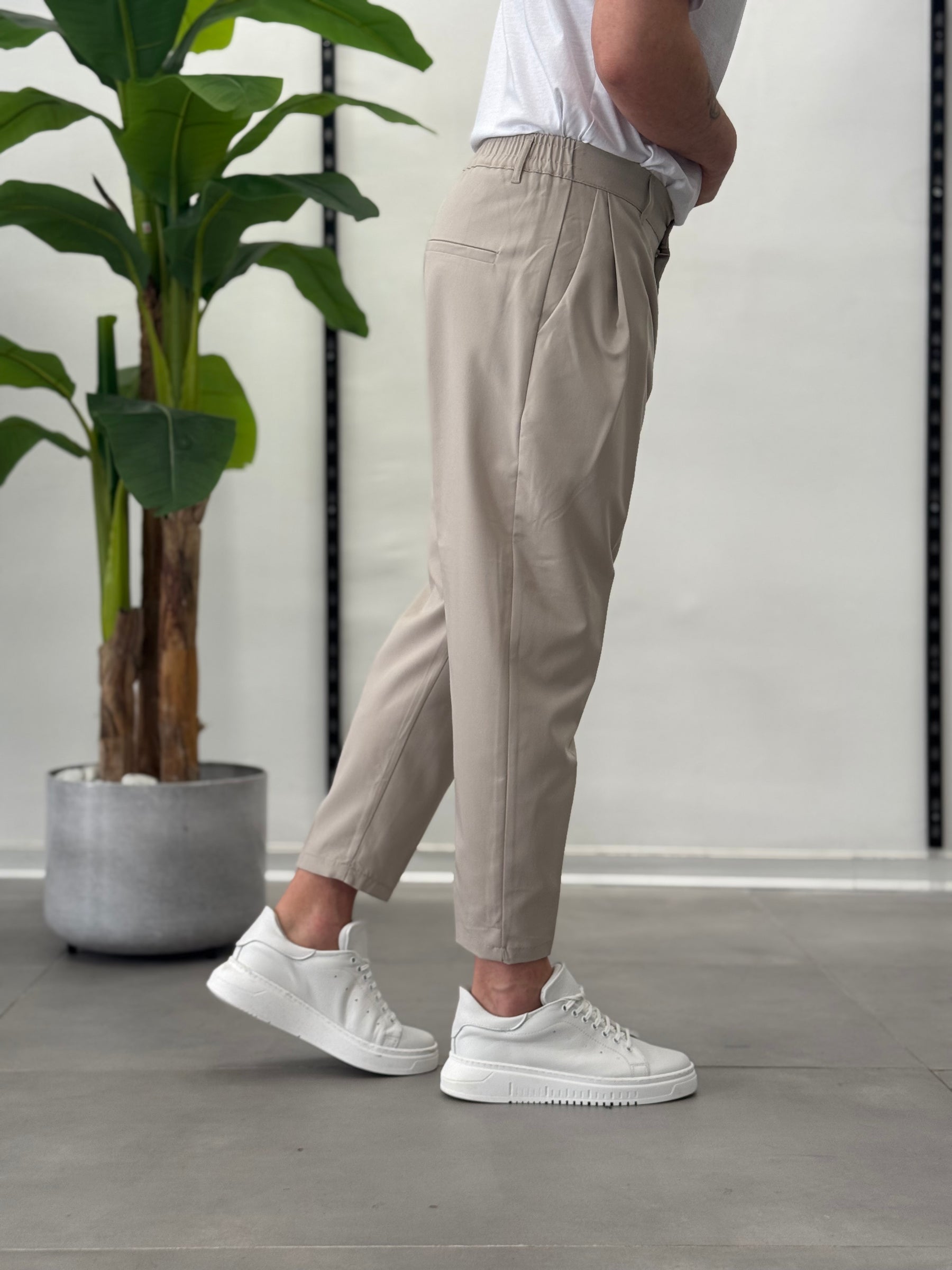 Montecarlo Trousers - Beige 