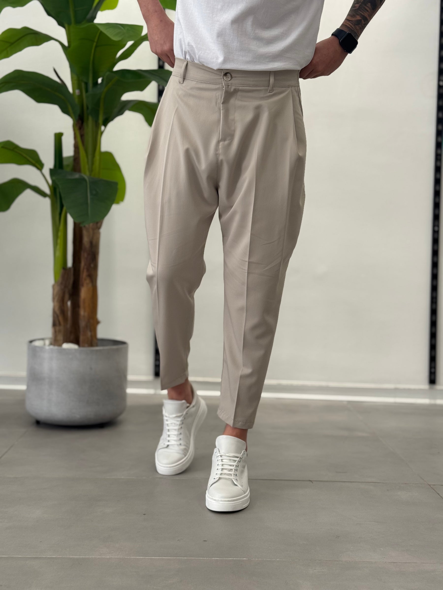 Montecarlo Trousers - Beige 