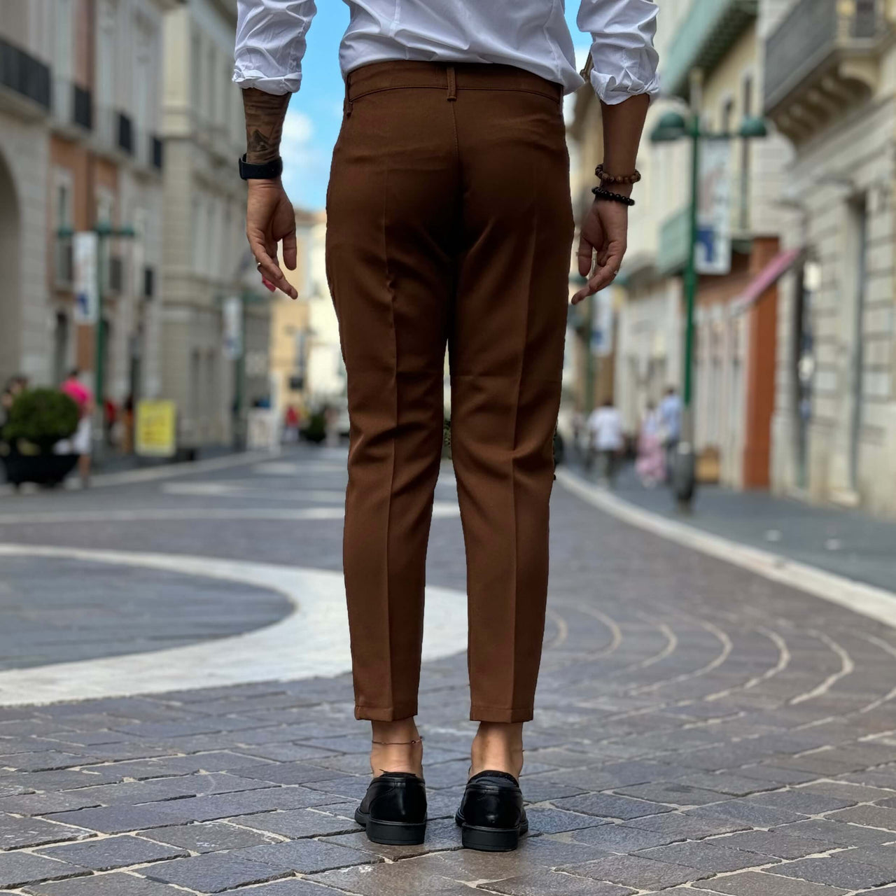 Pantalone Milano avana - FLAG STORE