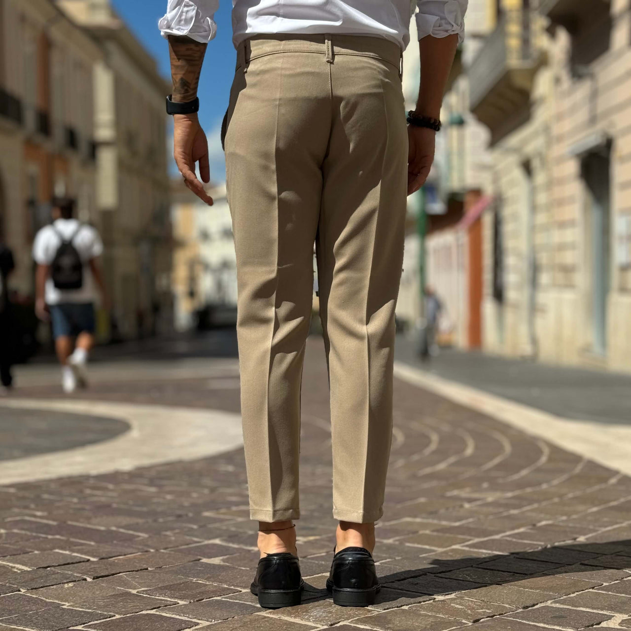 Pantalone Milano beige - FLAG STORE