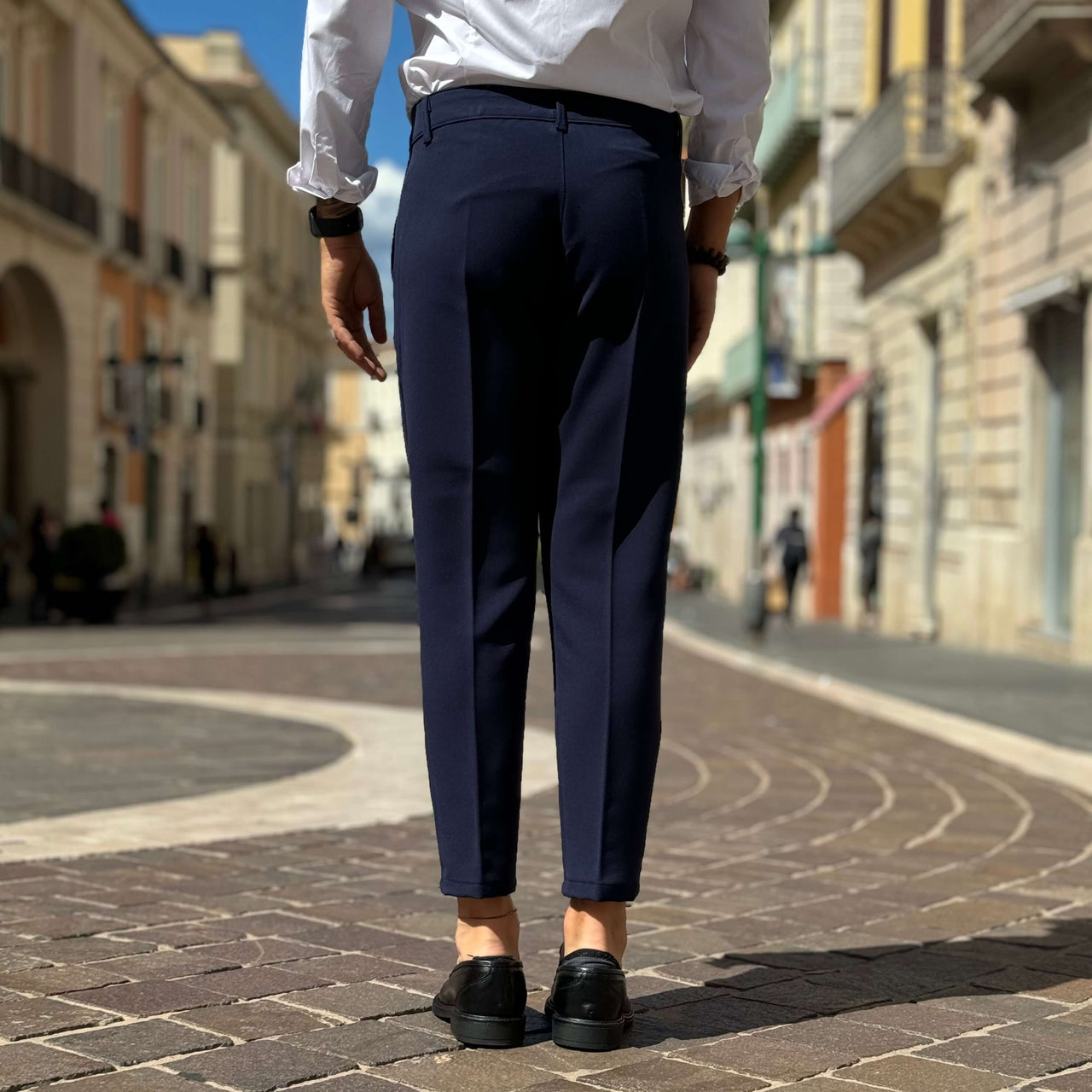 Pantalone Milano blu navy - FLAG STORE