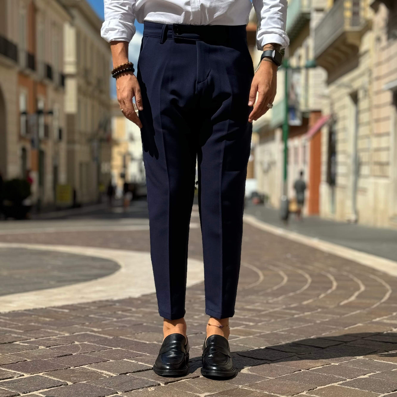 Pantalone Milano blu navy - FLAG STORE