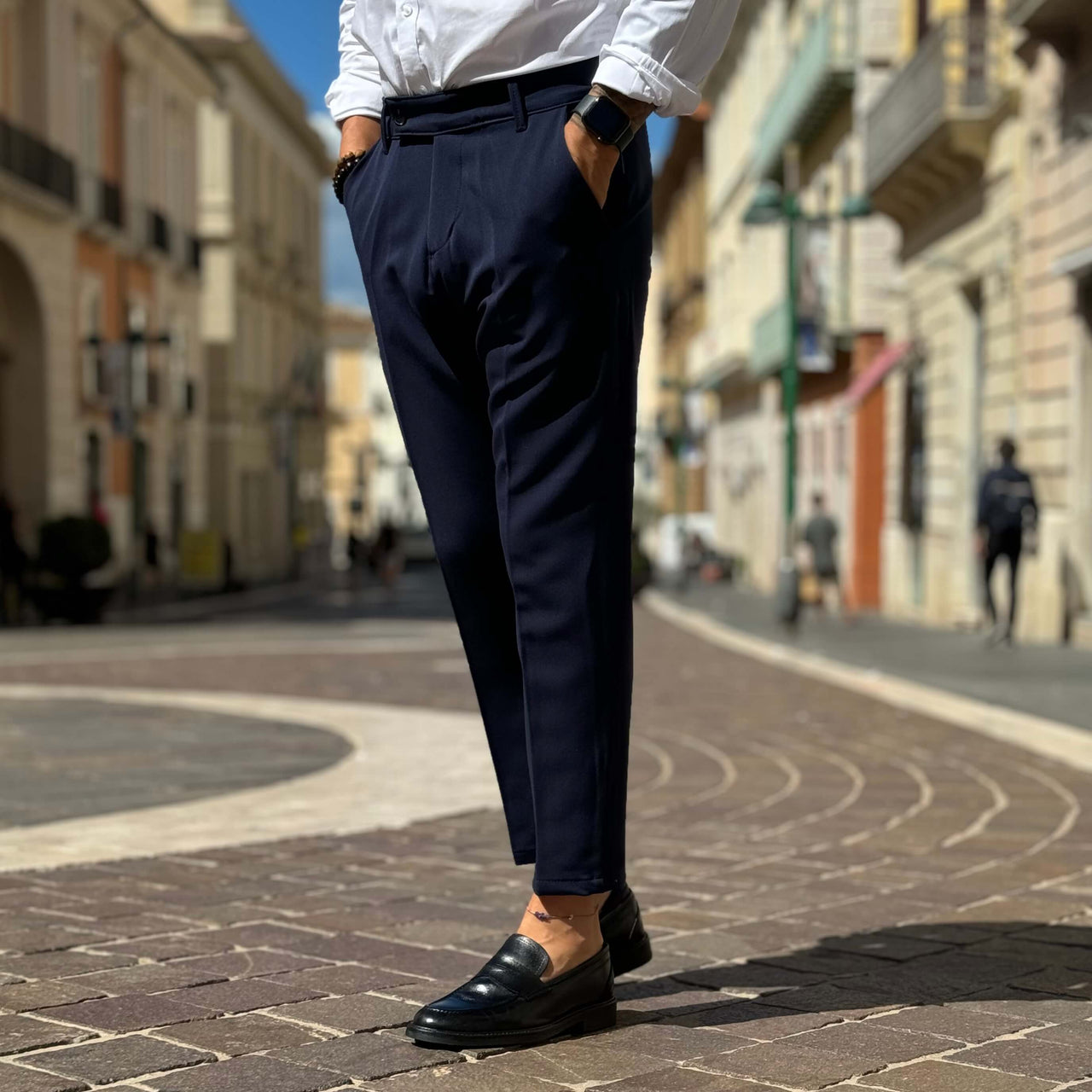 Pantalone Milano blu navy - FLAG STORE