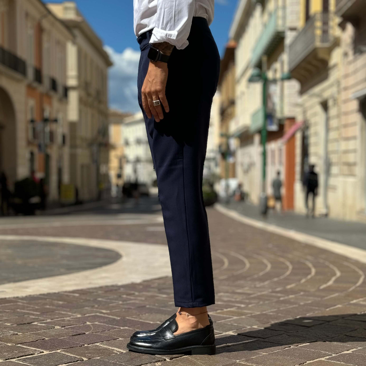 Pantalone Milano blu navy - FLAG STORE