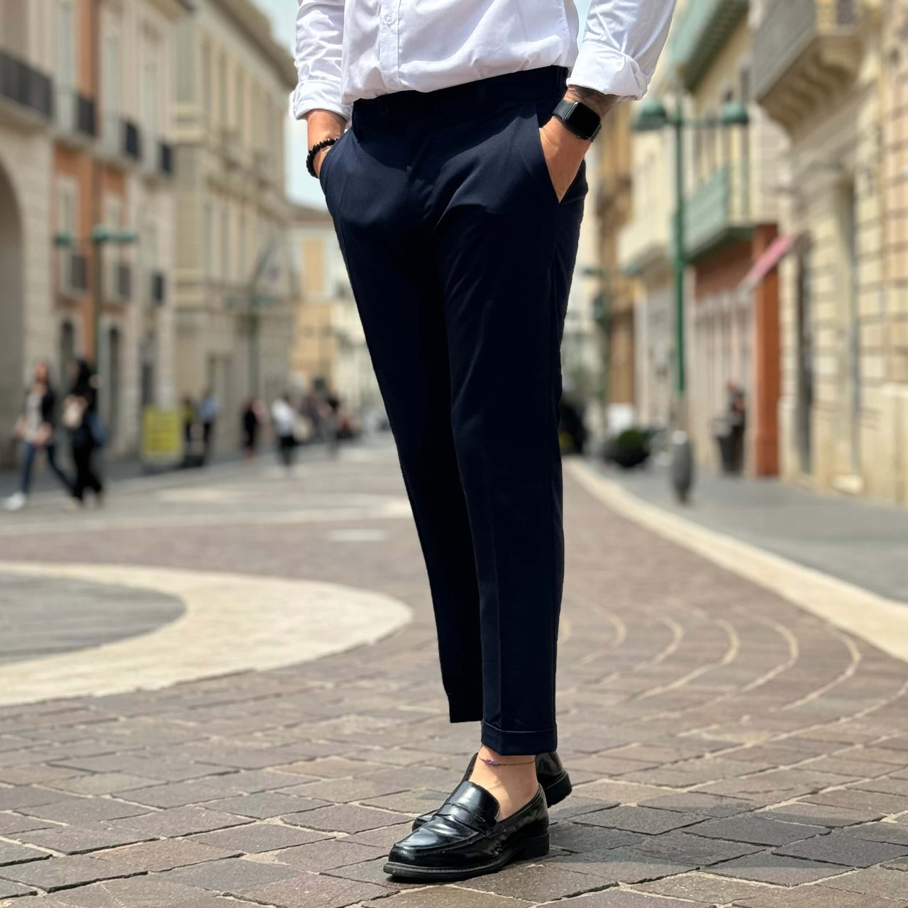 Pantalone Montecarlo Blu Navy - FLAG STORE