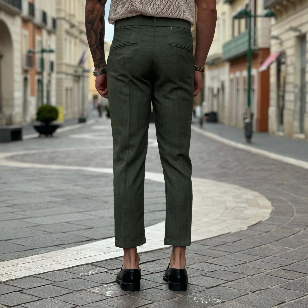 Pantalone Verde Capri 2.0 - FLAG STORE
