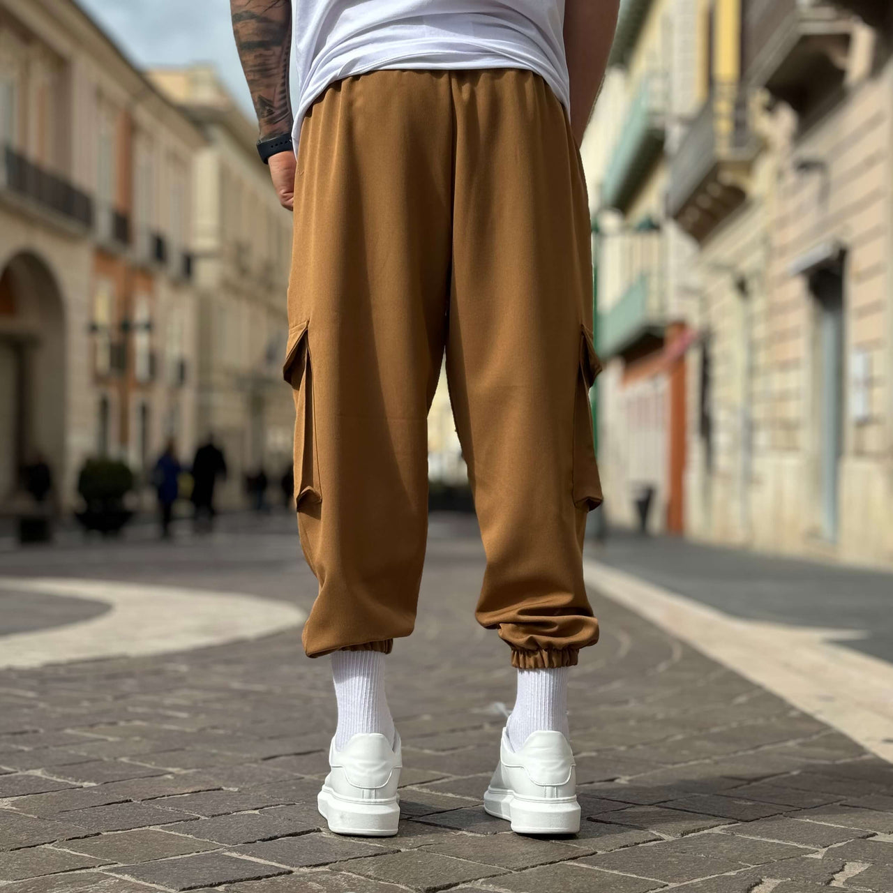 Pantalone cargo beige 3.0 - FLAG STORE