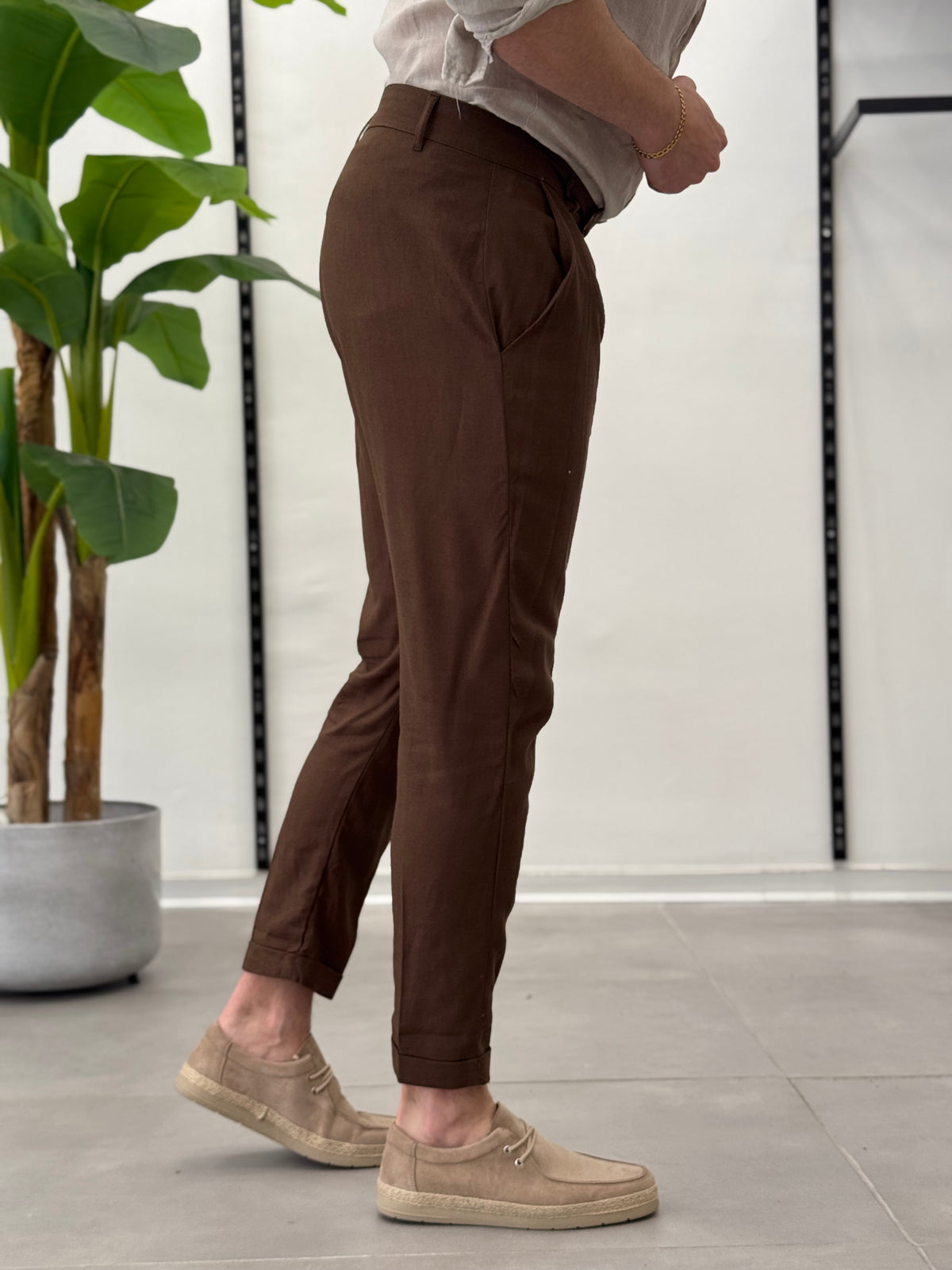 Milan Linen Trousers 