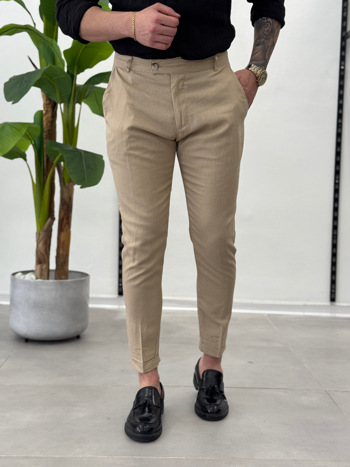 Milan Linen Trousers 