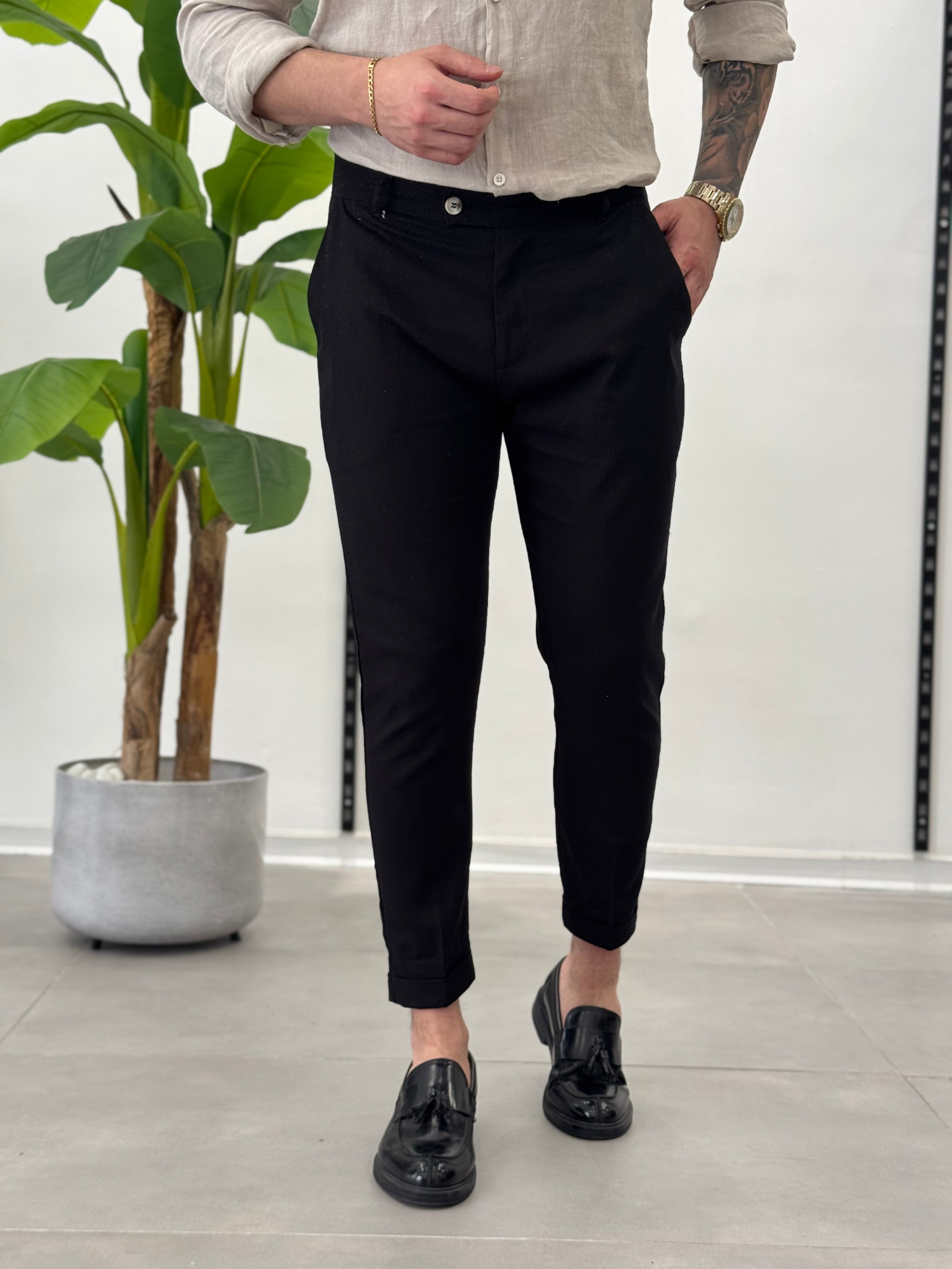 Pantalone in Lino Casablanca
