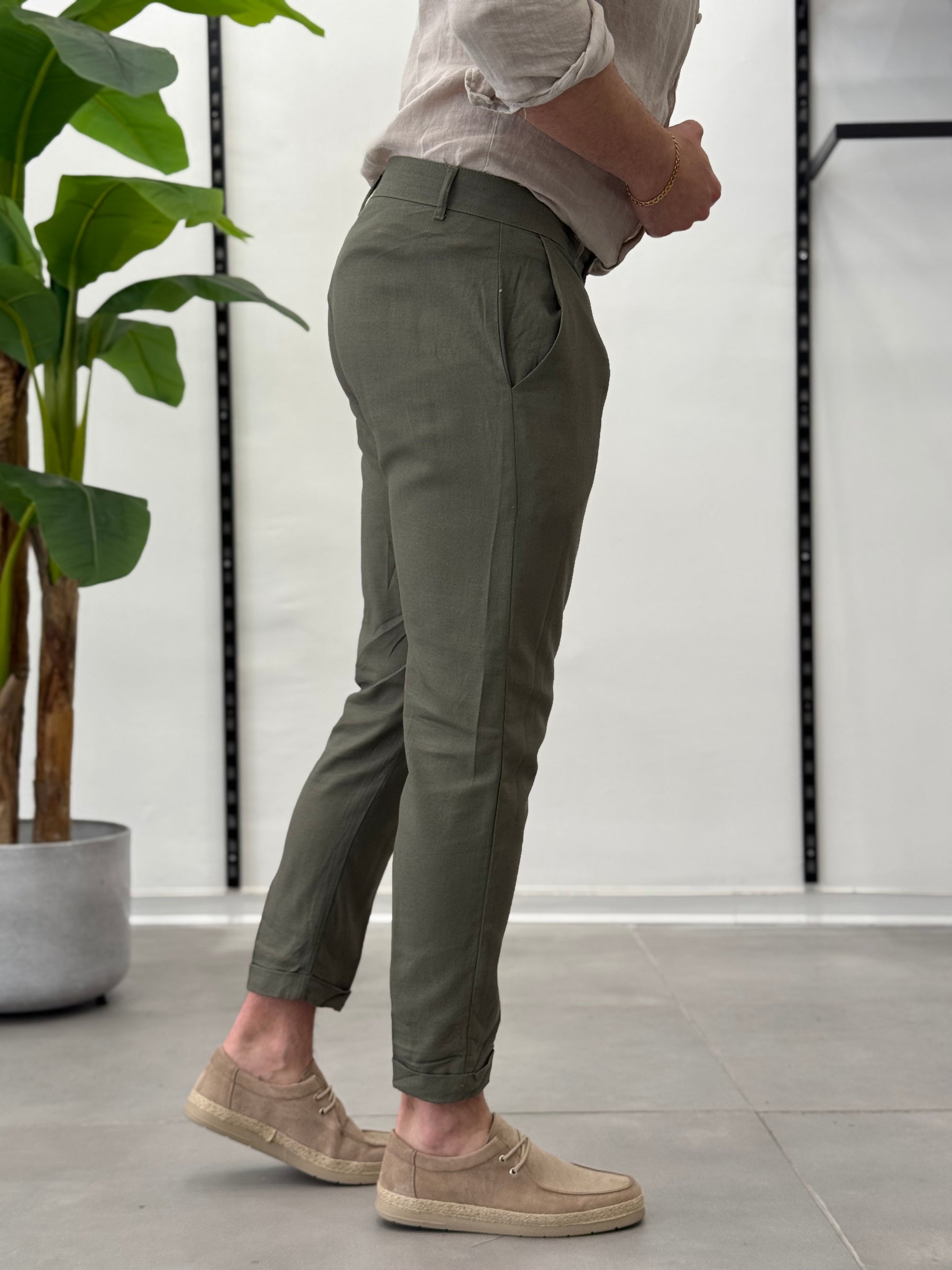 Milan Linen Trousers 