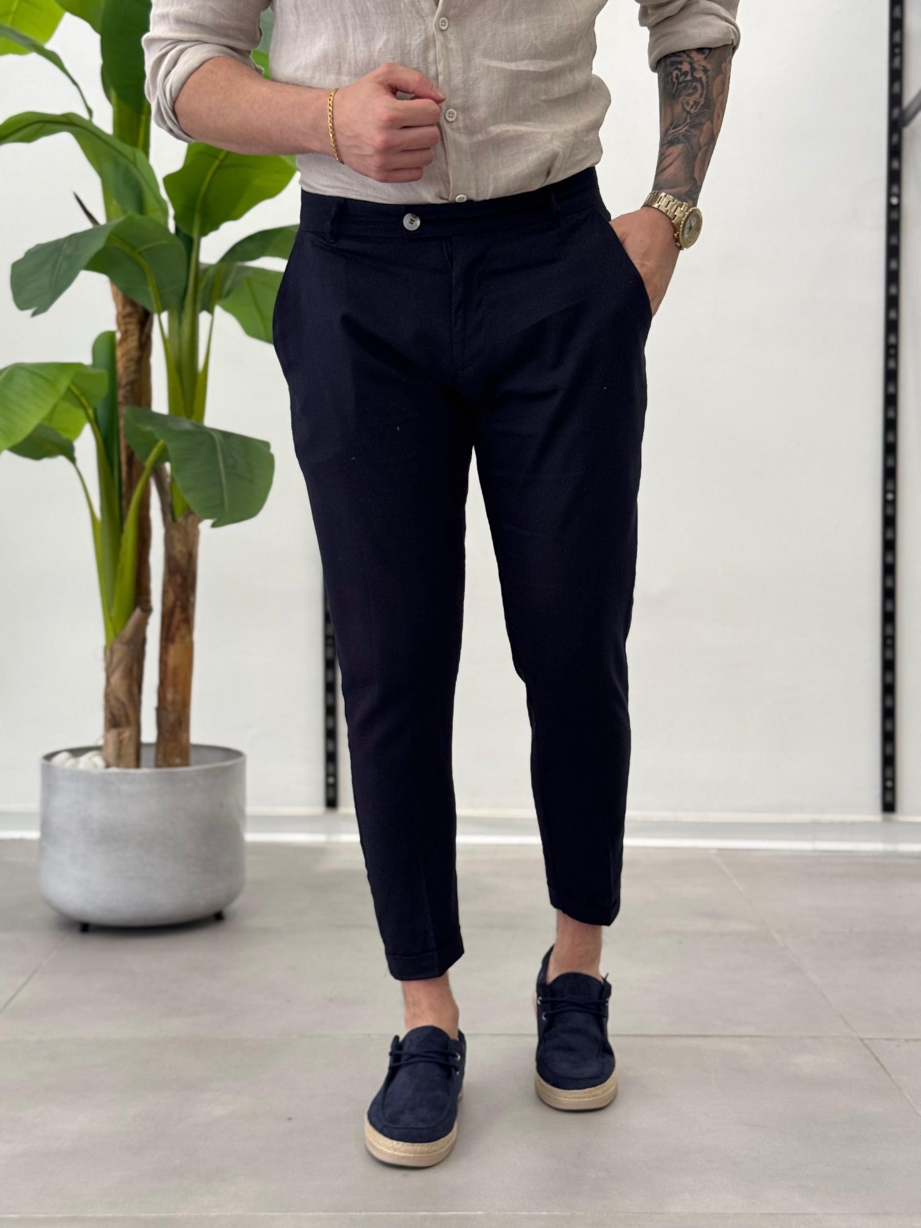 Milan Linen Trousers 