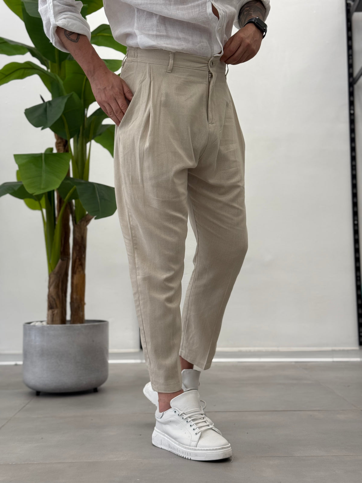 Montecarlo Trousers - Beige 