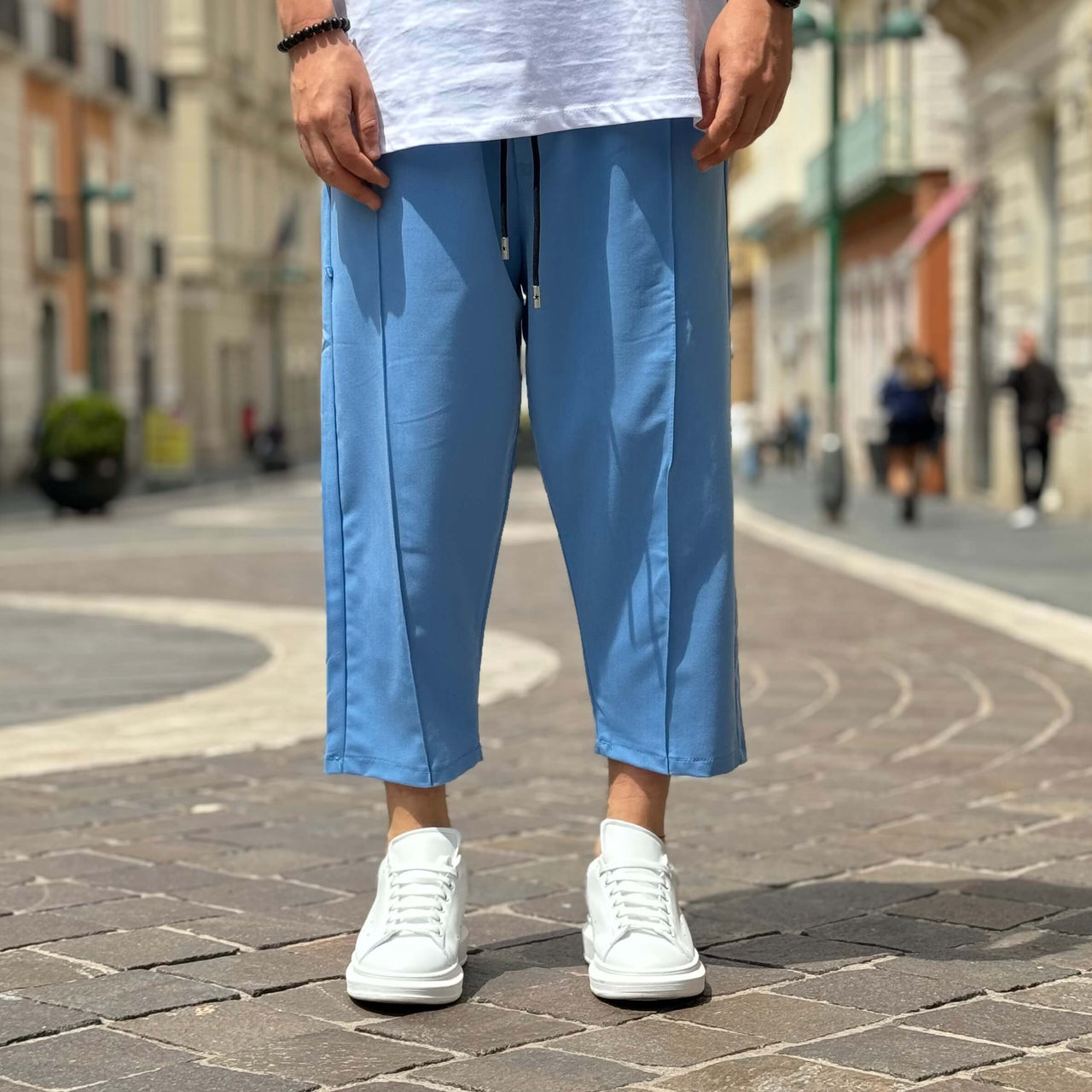 Pantalone japan azzurro - FLAG STORE