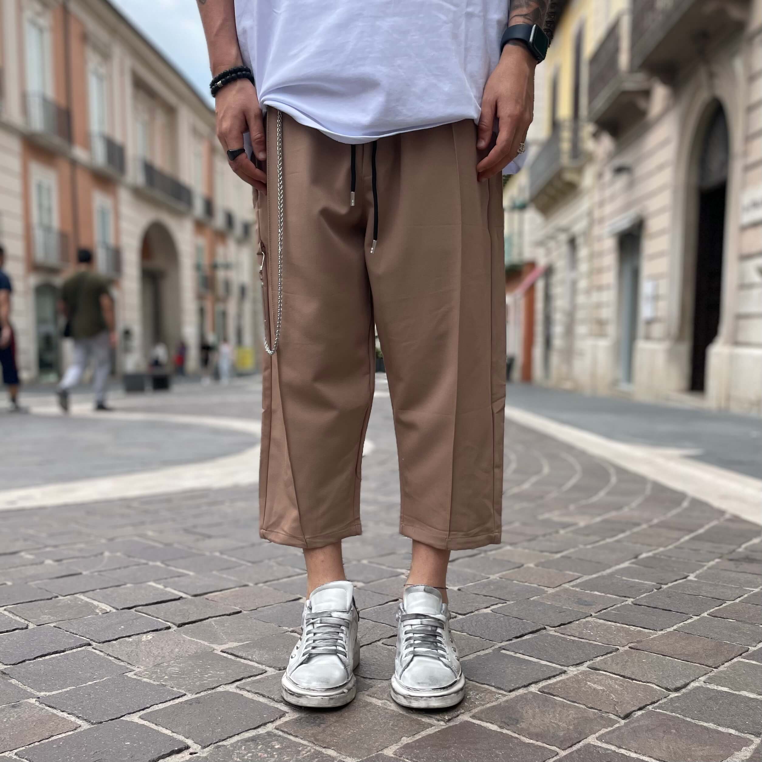 Pantalaccio japan beige rosato - FLAG STORE