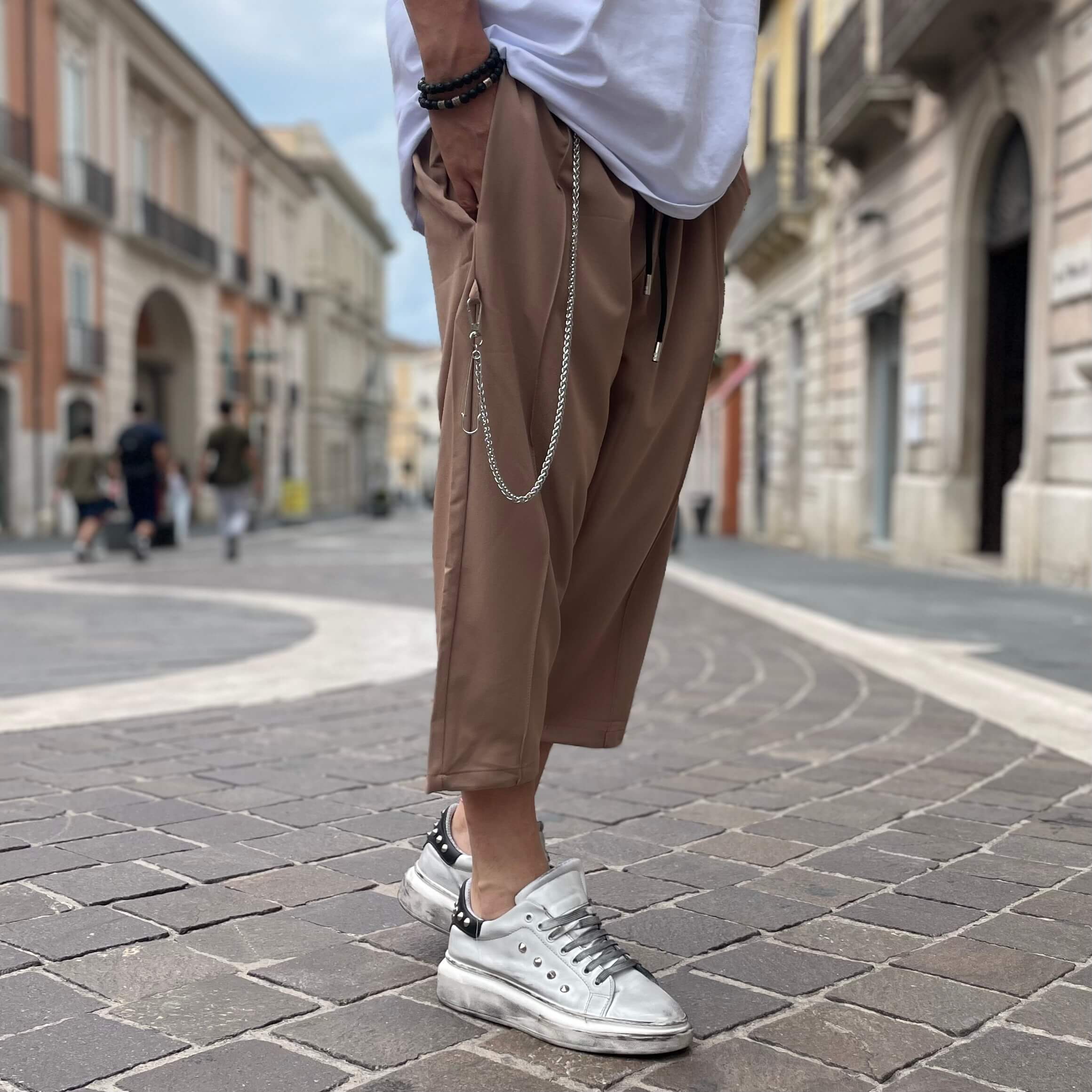 Pantalaccio japan beige rosato - FLAG STORE