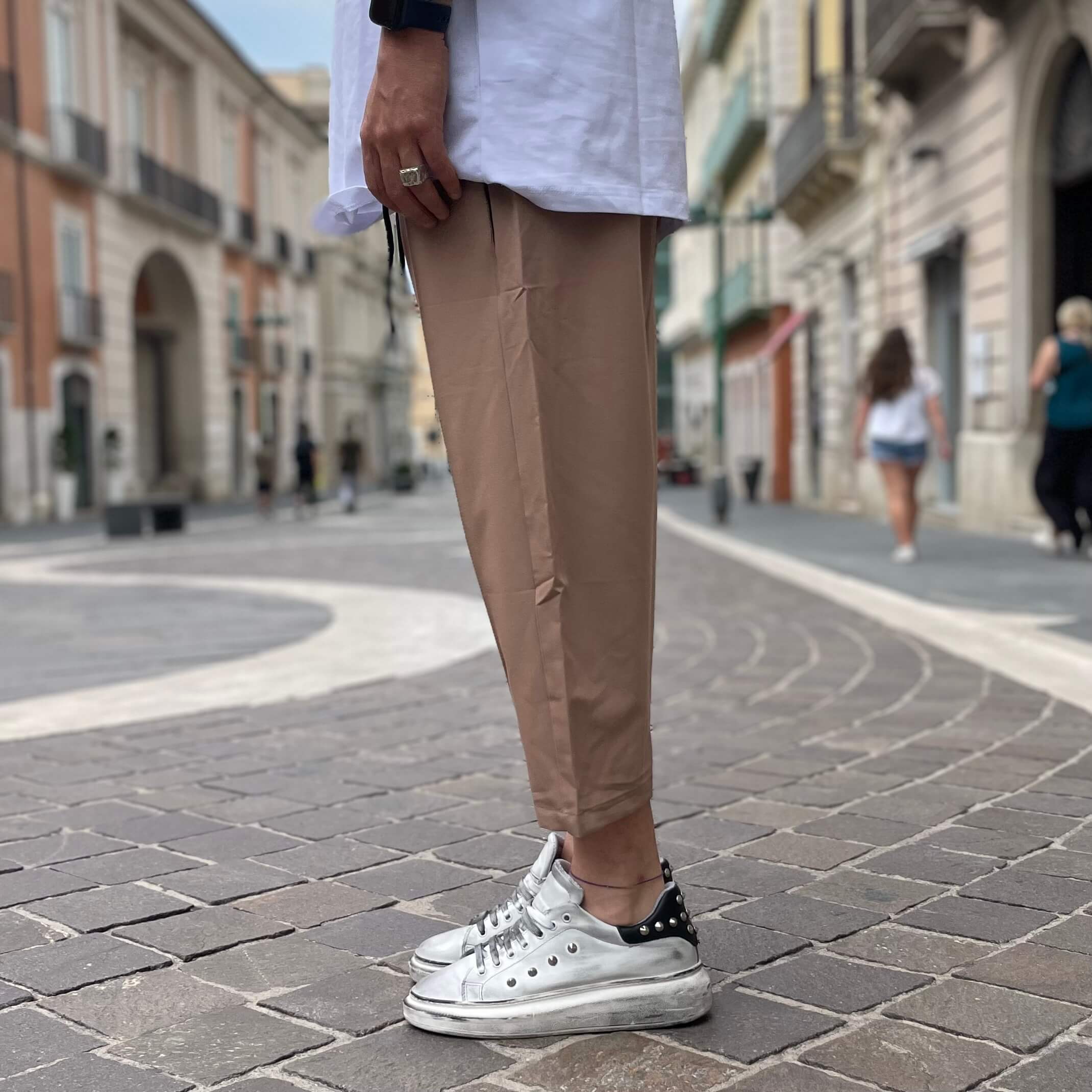 Pantalaccio japan beige rosato - FLAG STORE