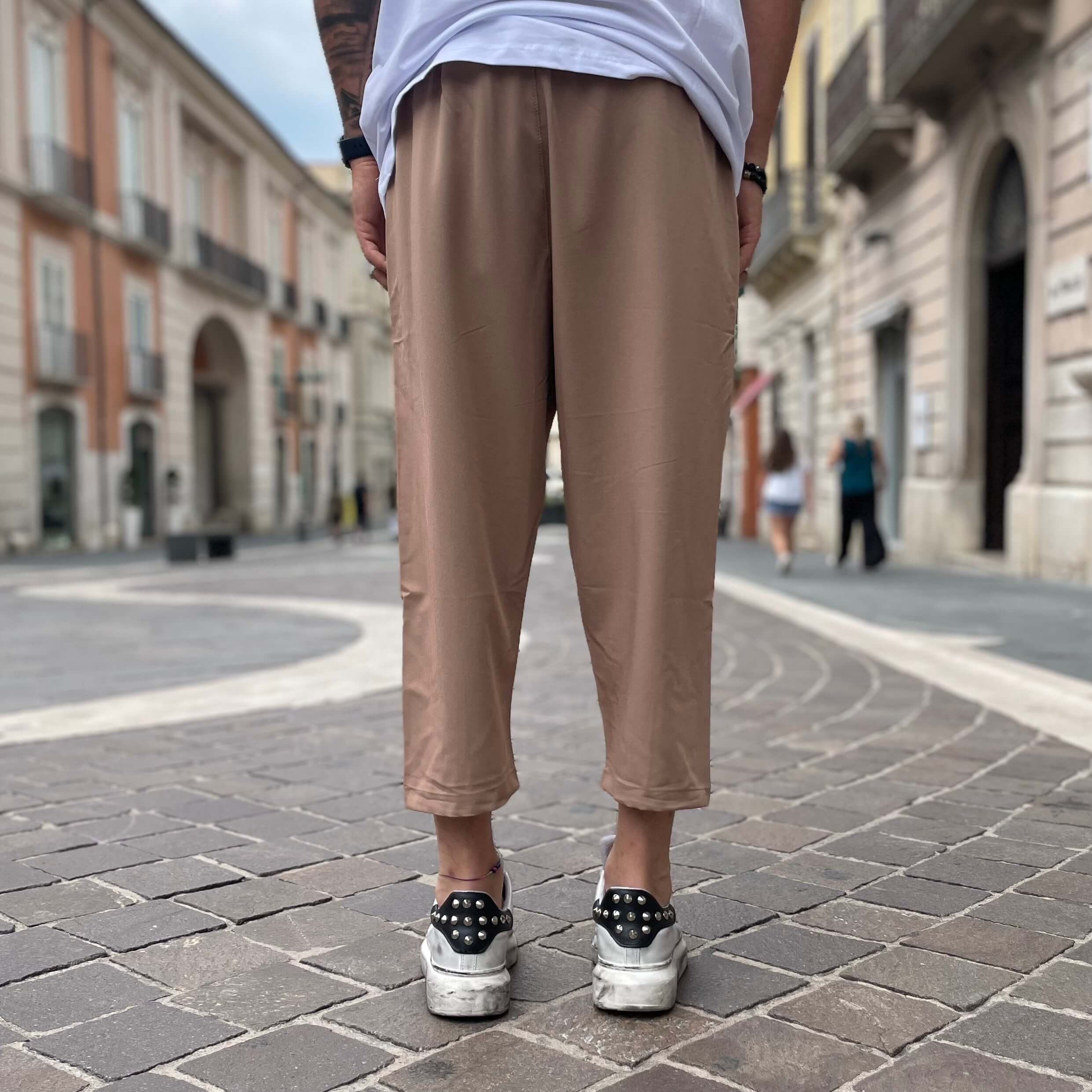 Pantalaccio japan beige rosato - FLAG STORE